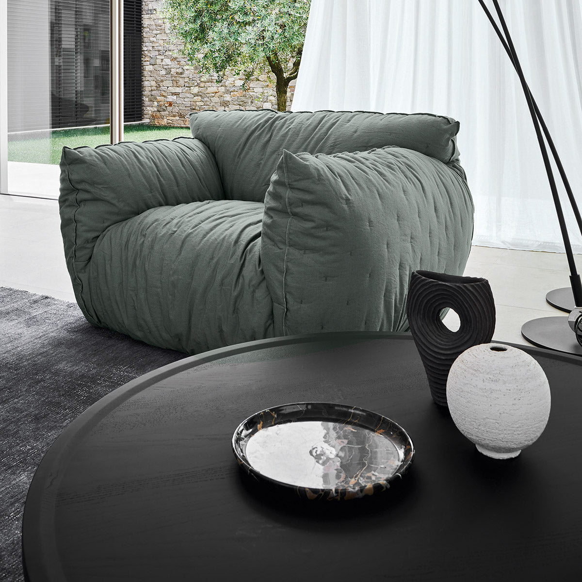 Gray 46/49 Table (Coffee)-Gervasoni-moderndesign.io