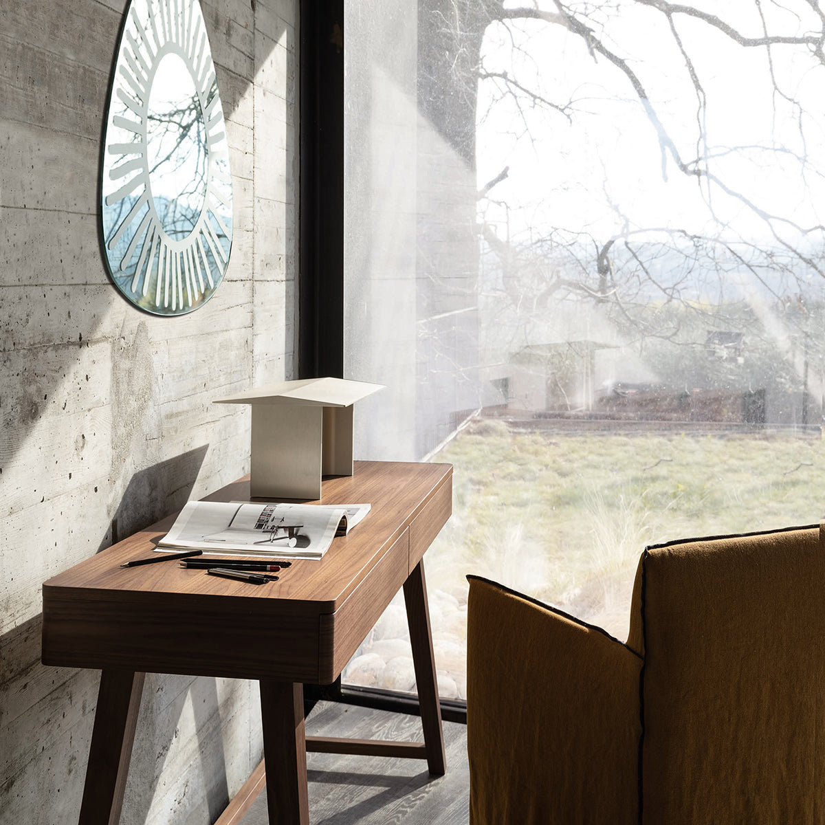 Gray 50 Desk-Gervasoni-moderndesign.io