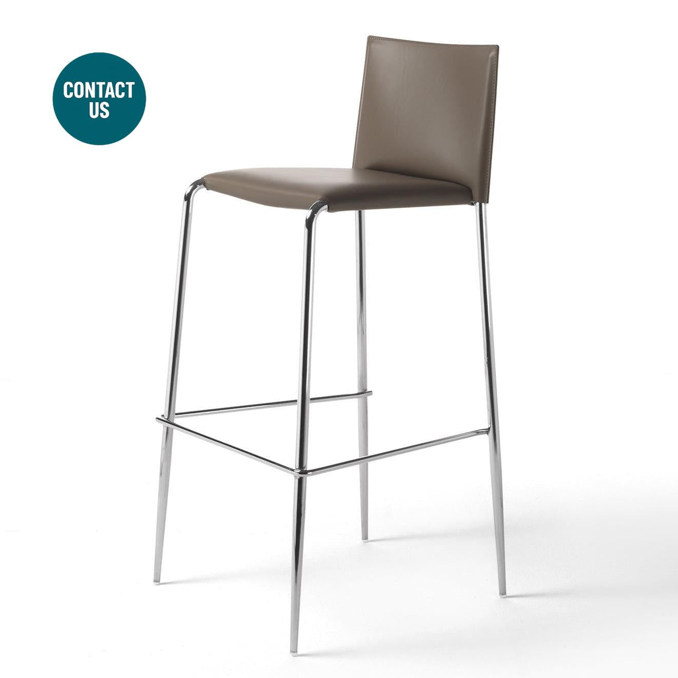 Gazzella High Stool (without arms)-Enrico Pellizzoni-moderndesign.io