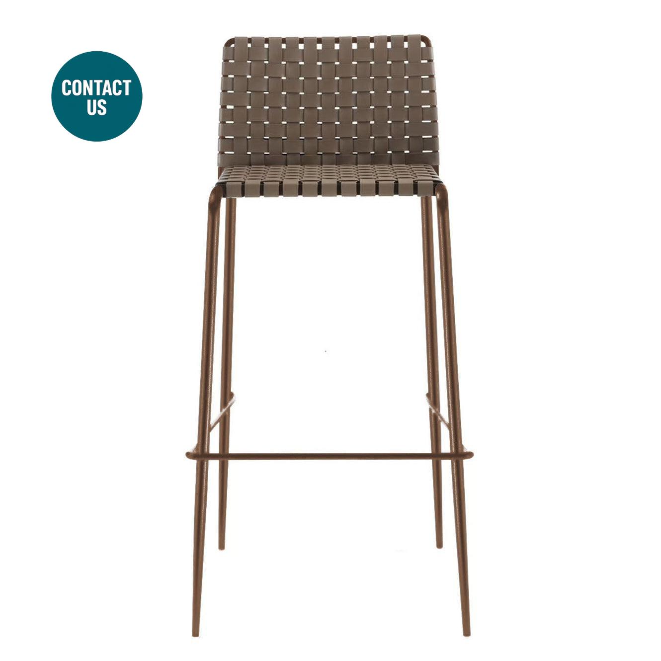 Gazzella High Stool (without arms)-Enrico Pellizzoni-moderndesign.io
