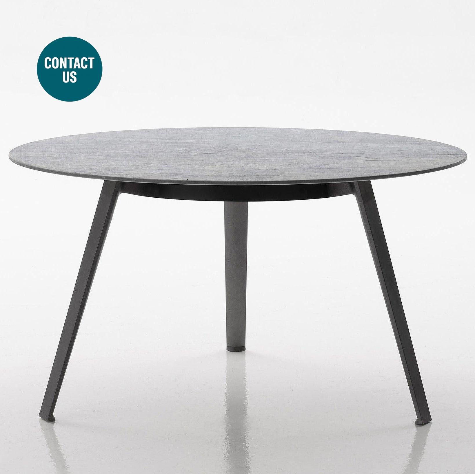 Gelso Dining Table (Round)-B&B Italia-moderndesign.io