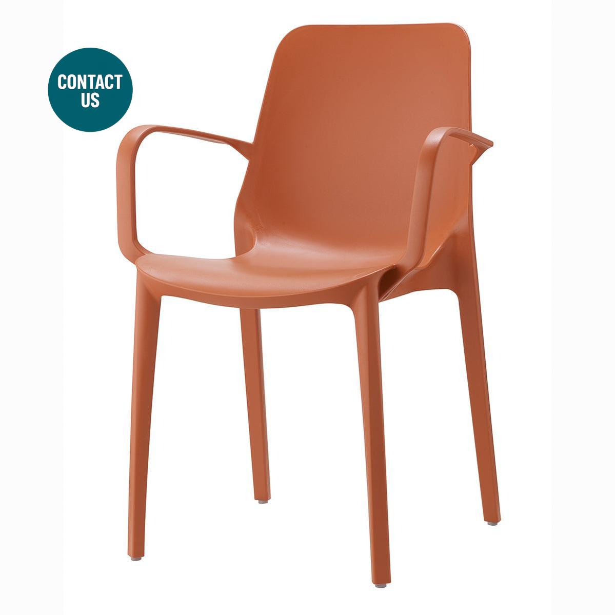 Genziana Dining Chair (with arms)-Eurosedia-moderndesign.io