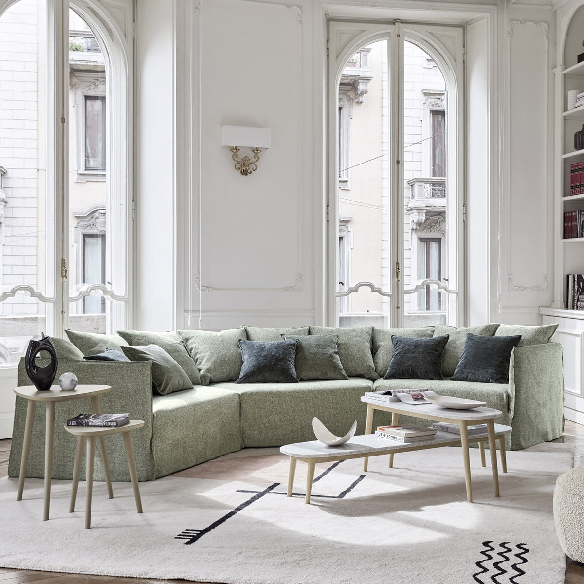 Ghost Sectional Sofa Unit-Gervasoni-moderndesign.io