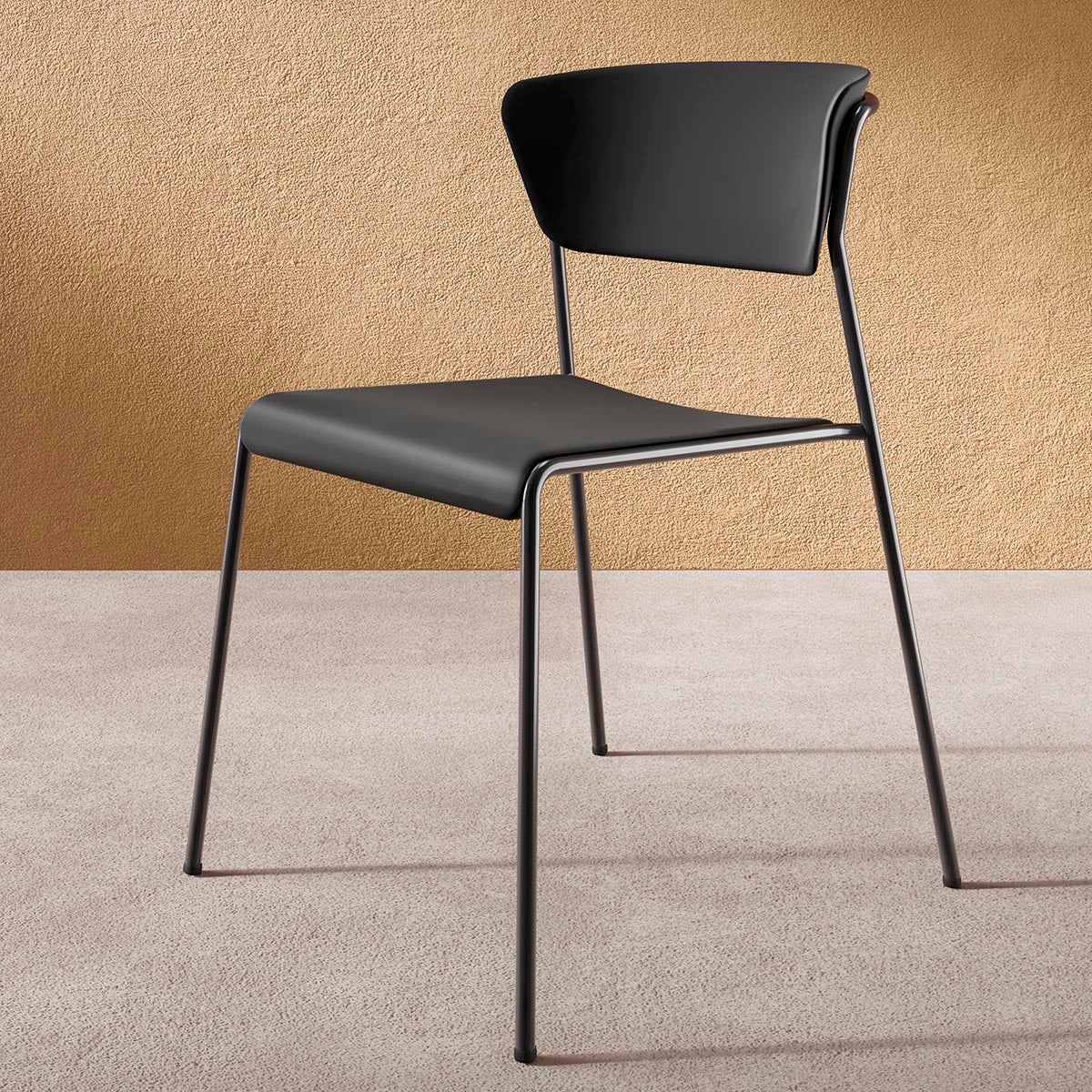 Giglio Dining Chair (without arms)-Eurosedia-moderndesign.io