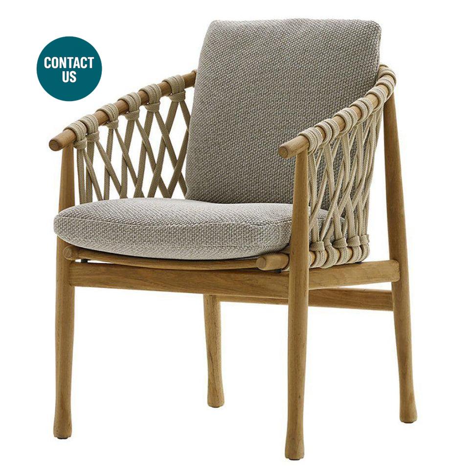 Ginestra Dining Chair (With arms)-B&B Italia-moderndesign.io