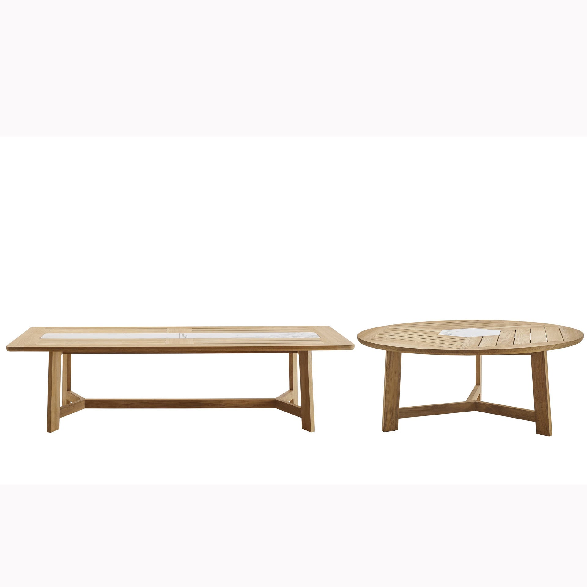 Ginestra Dining Table (Round)-B&B Italia-moderndesign.io