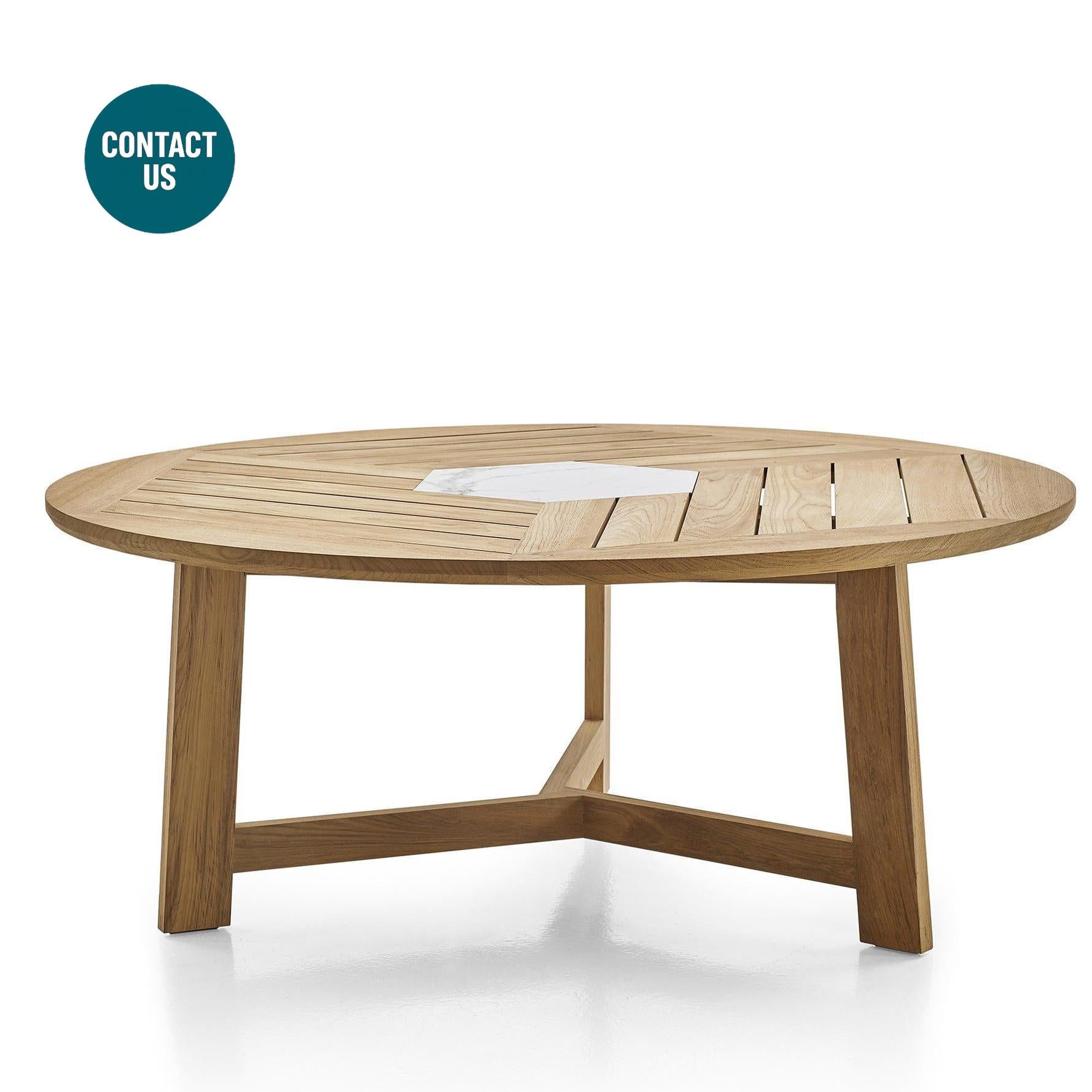 Ginestra Dining Table (Round)-B&B Italia-moderndesign.io