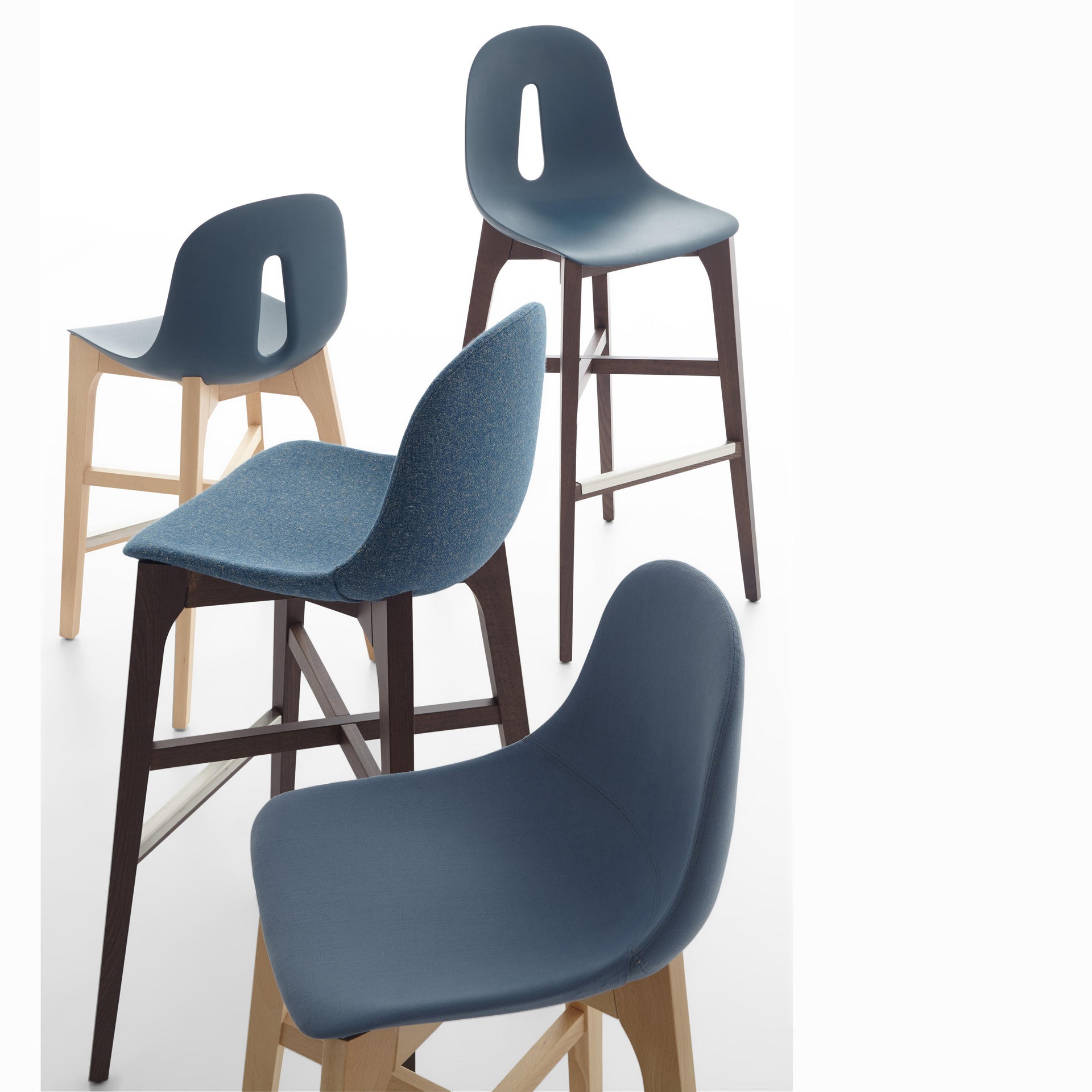 Gotham SG 80/SL SG 80/W SG 80 High Stool (without arms)-Chairs & More-moderndesign.io