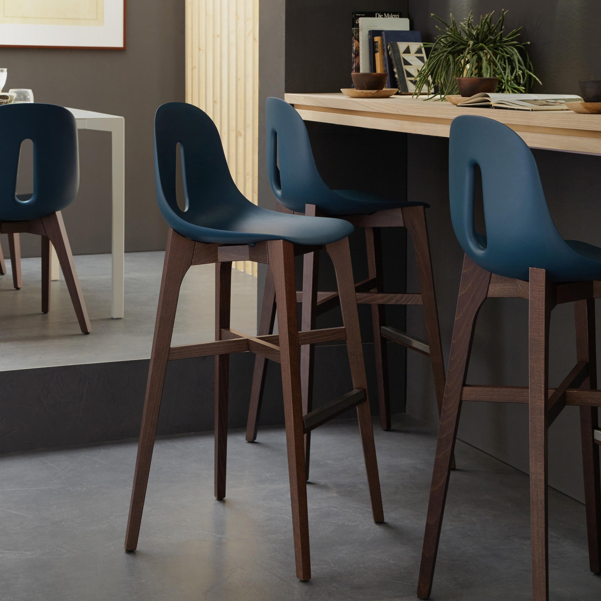 Gotham SG 80/SL SG 80/W SG 80 High Stool (without arms)-Chairs & More-moderndesign.io