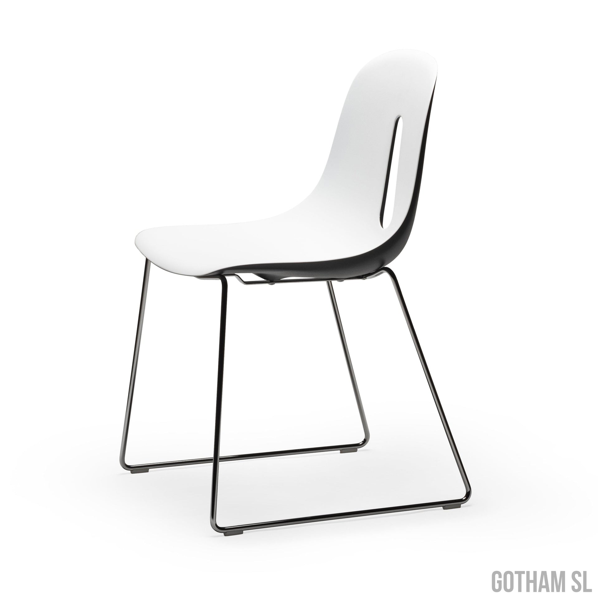 Gotham S/SL/W Dining Chair (without arms)-Chairs & More-moderndesign.io
