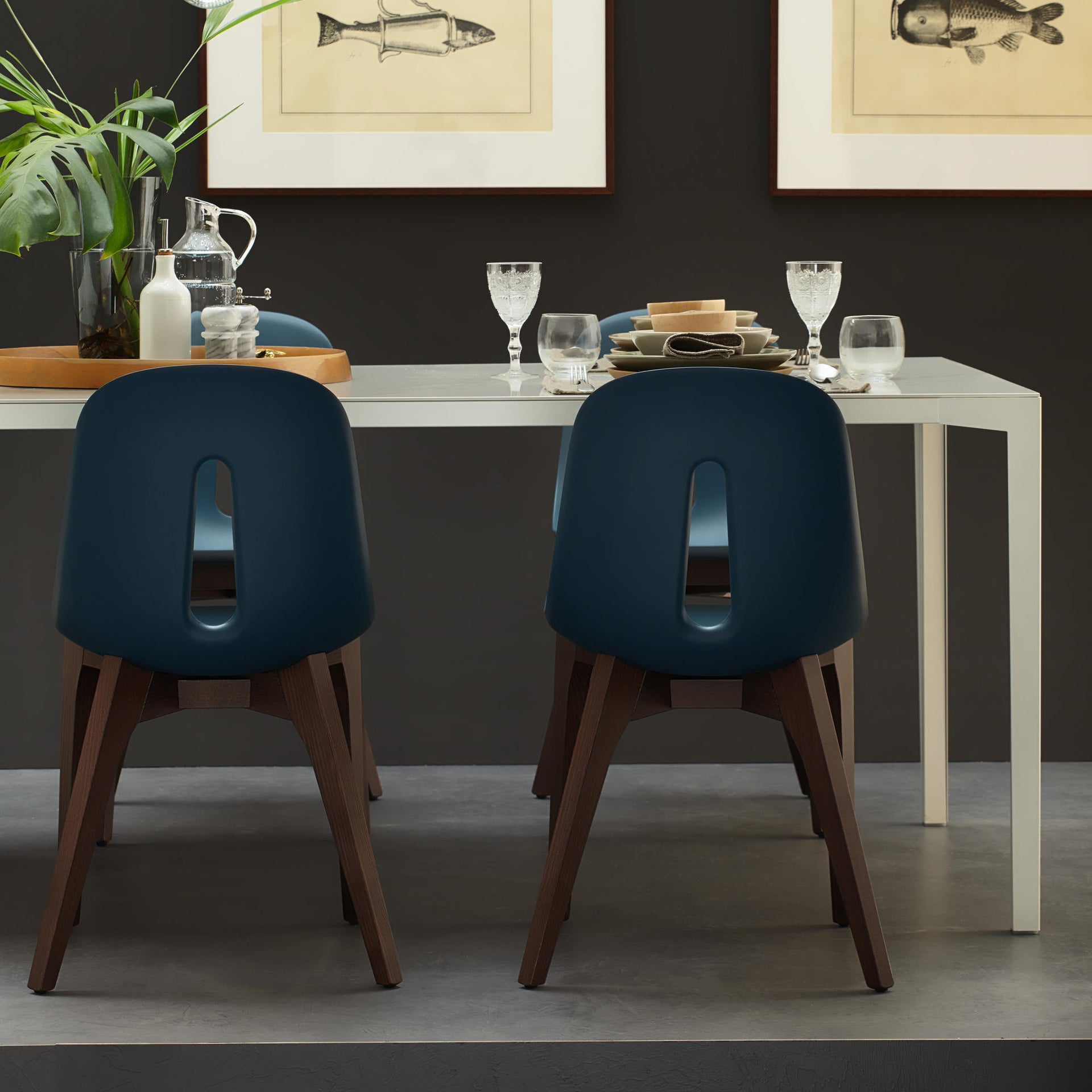 Gotham S/SL/W Dining Chair (without arms)-Chairs & More-moderndesign.io