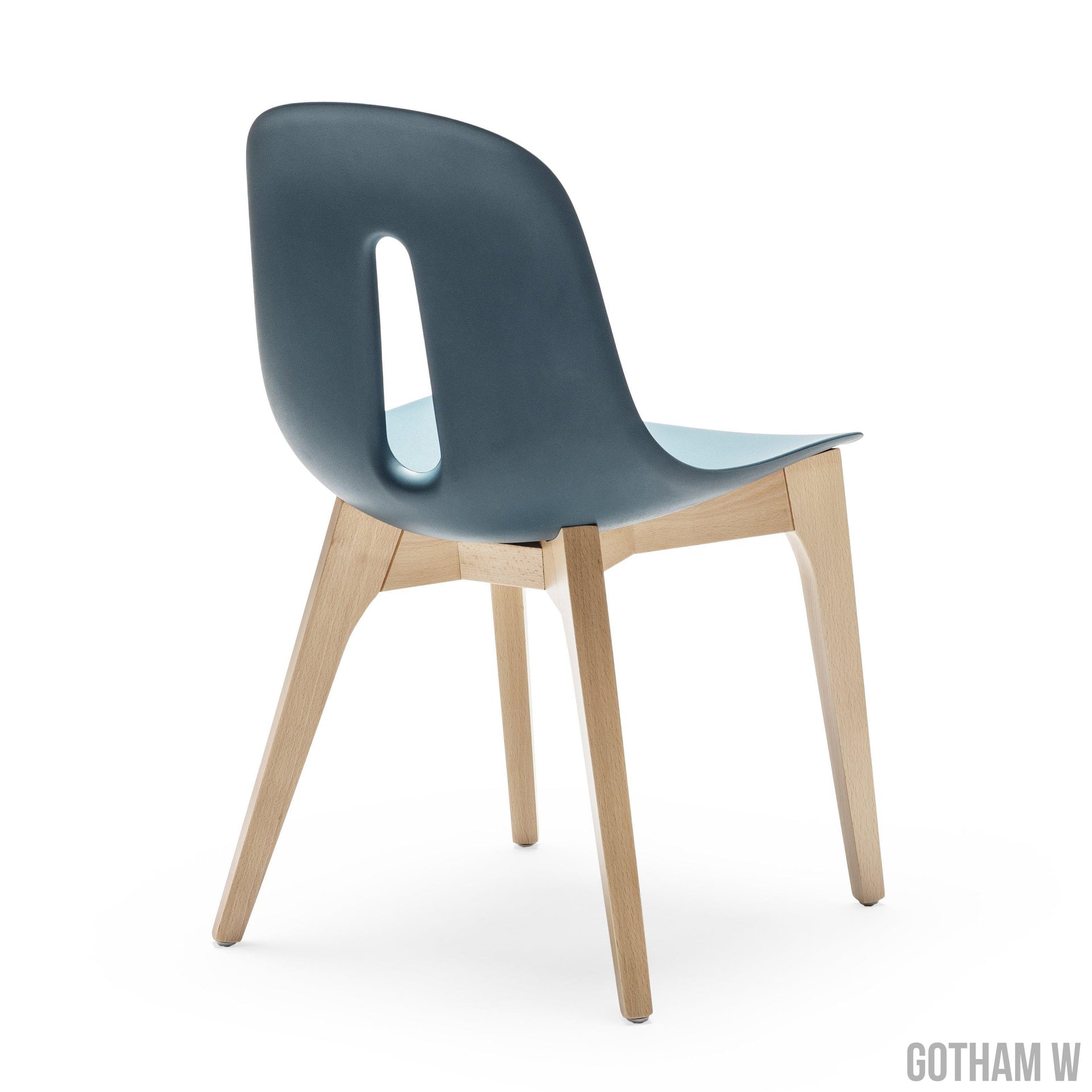 Gotham S/SL/W Dining Chair (without arms)-Chairs & More-moderndesign.io