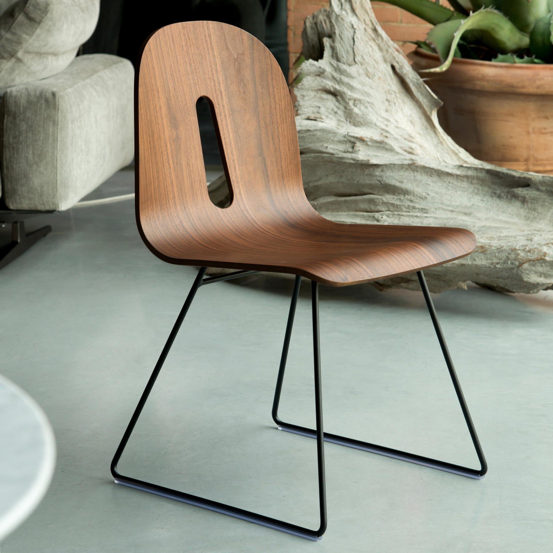 Gotham Woody SL/SL 1 Dining Chair (without arms)-Chairs & More-moderndesign.io