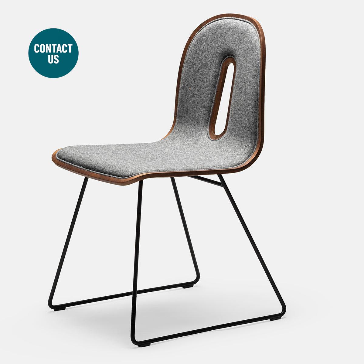 Gotham Woody SL/SL 1 Dining Chair (without arms)-Chairs & More-moderndesign.io