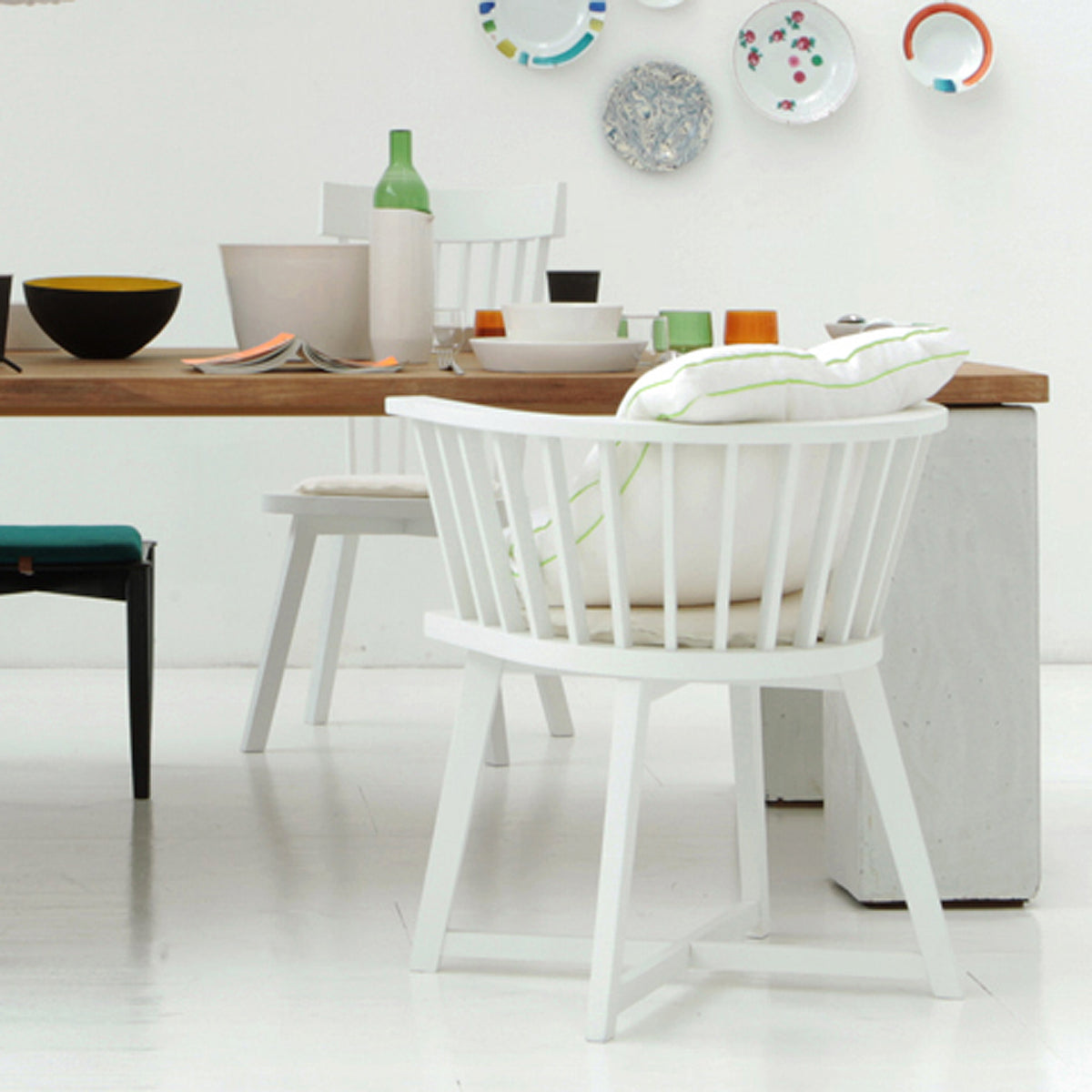 Gray 24 Dining Chair (with arms)-Gervasoni-moderndesign.io
