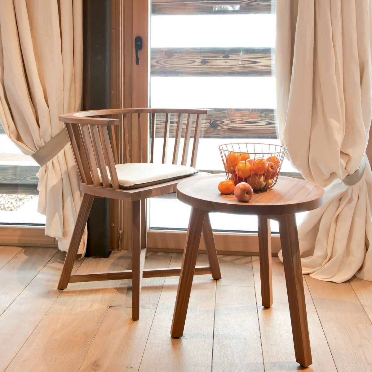 Gray 24 Dining Chair (with arms)-Gervasoni-moderndesign.io