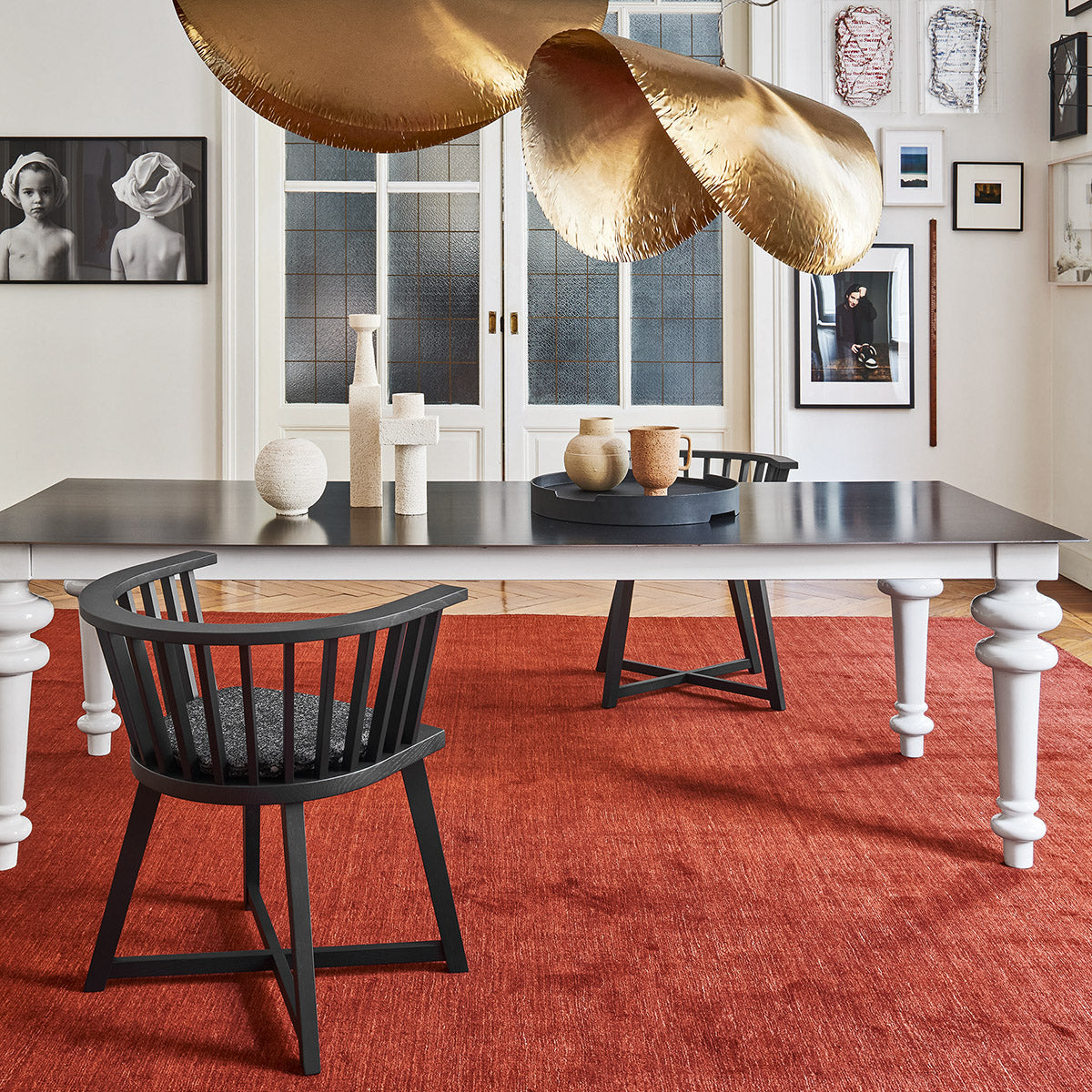 Gray 24 Dining Chair (with arms)-Gervasoni-moderndesign.io