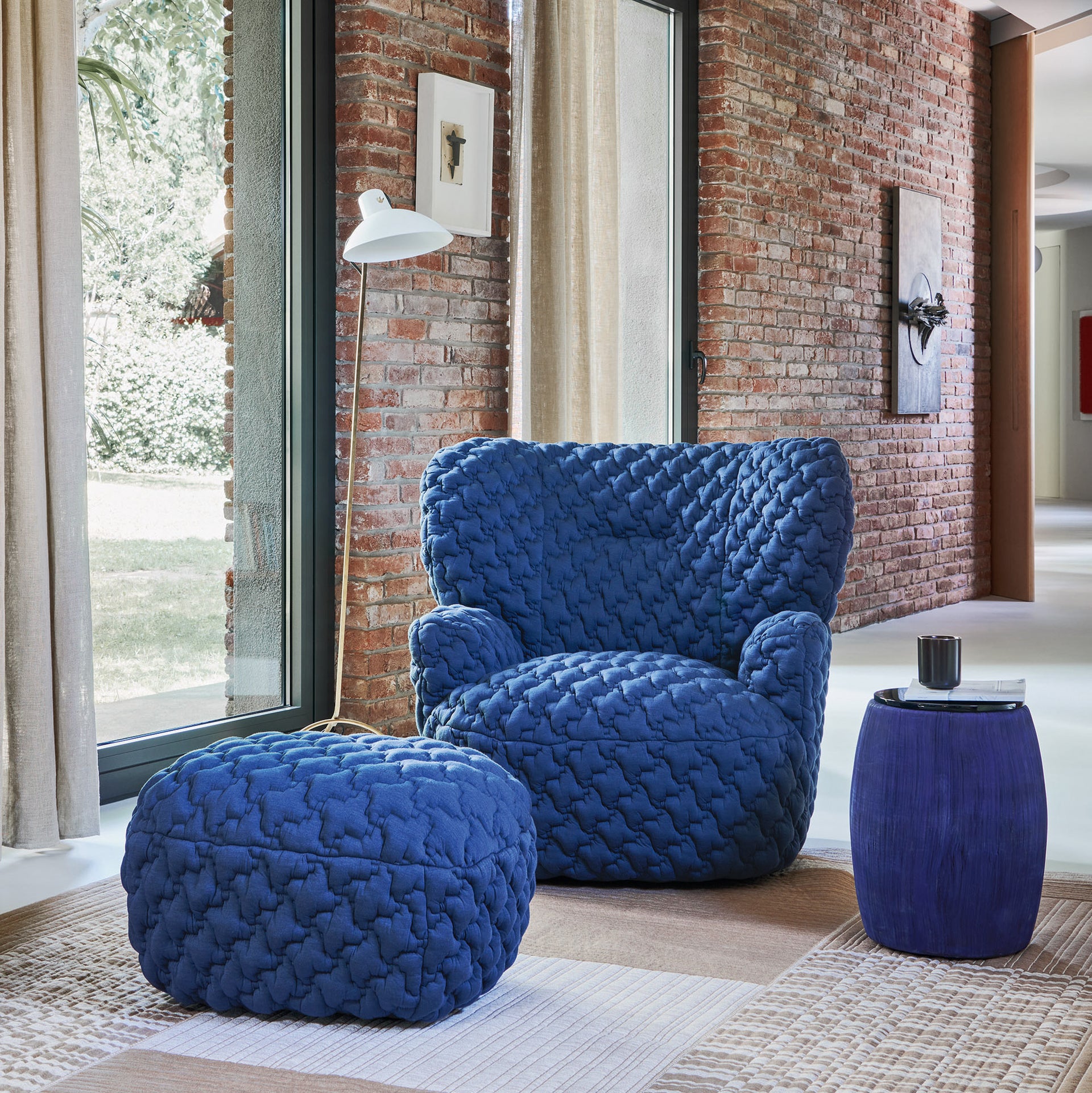 Loll 09 G Armchair (Swivel)-Gervasoni-moderndesign.io