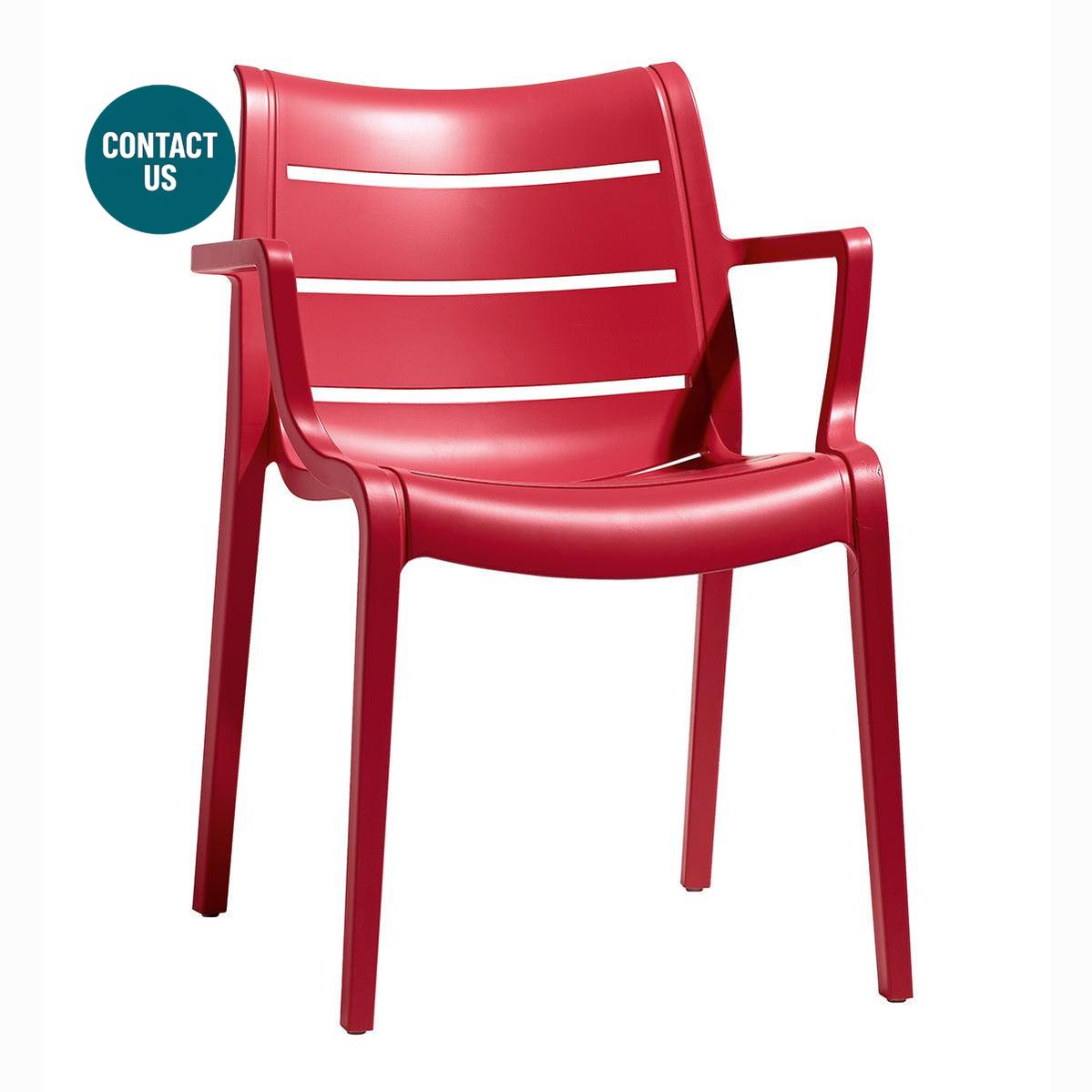 Grotta Dining Chair (with arms)-Eurosedia-moderndesign.io