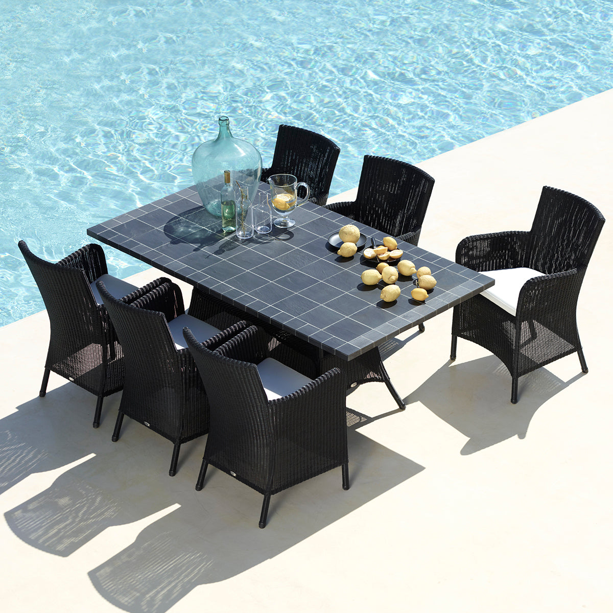 Hampsted 5430 Dining Chair (with arms)-Cane-Line-moderndesign.io