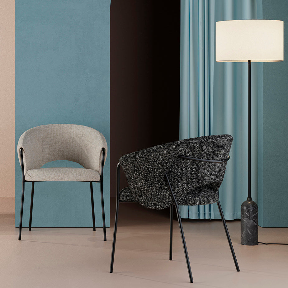 Hanky Dining Chair (with arms)-Accento-moderndesign.io