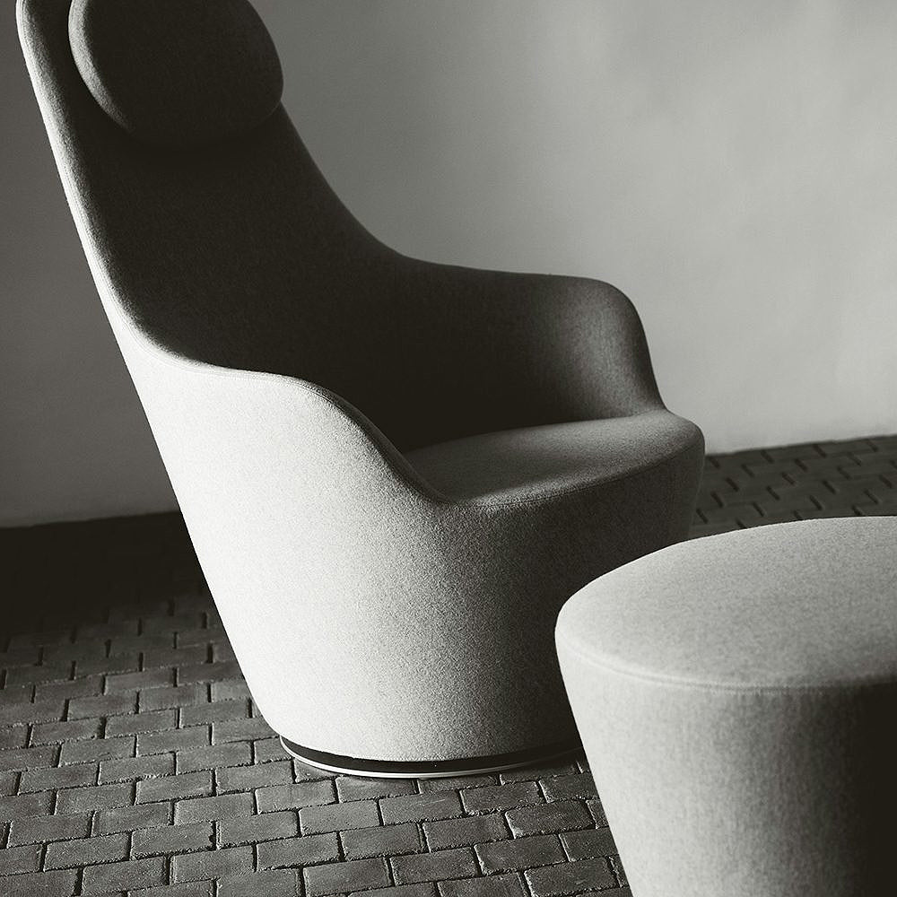 Harbor High Back Armchair-B&B Italia-moderndesign.io