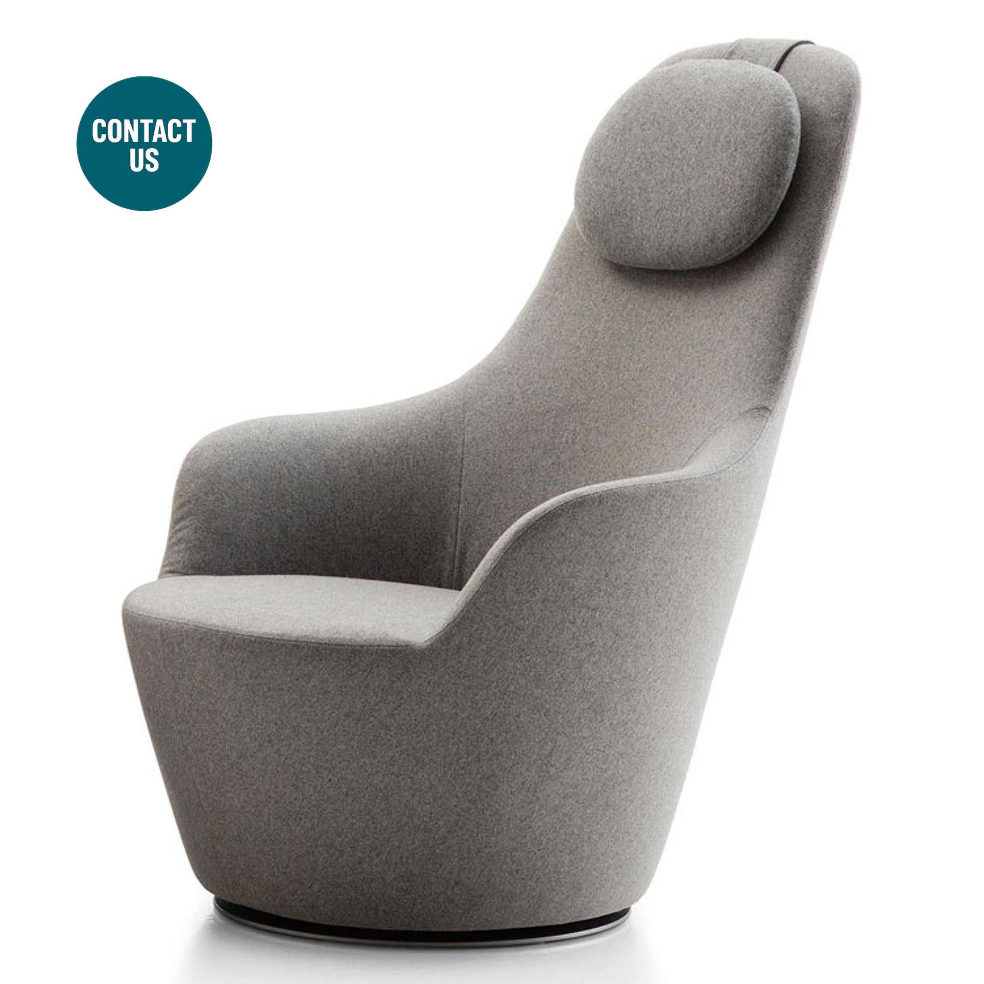 Harbor High Back Armchair-B&B Italia-moderndesign.io