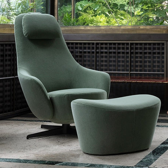 Harbor Laidback Armchair-B&B Italia-moderndesign.io