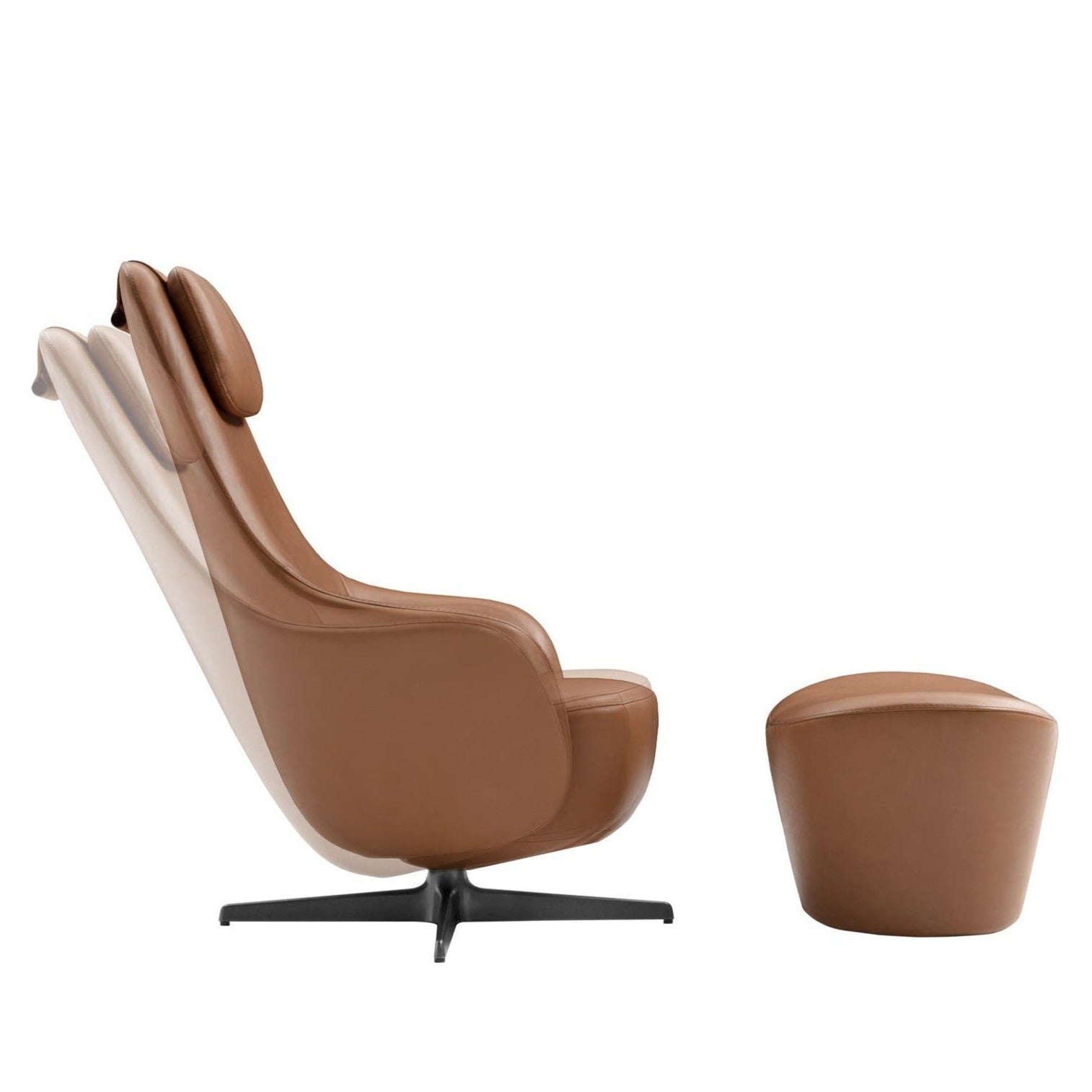 Harbor Laidback Armchair-B&B Italia-moderndesign.io