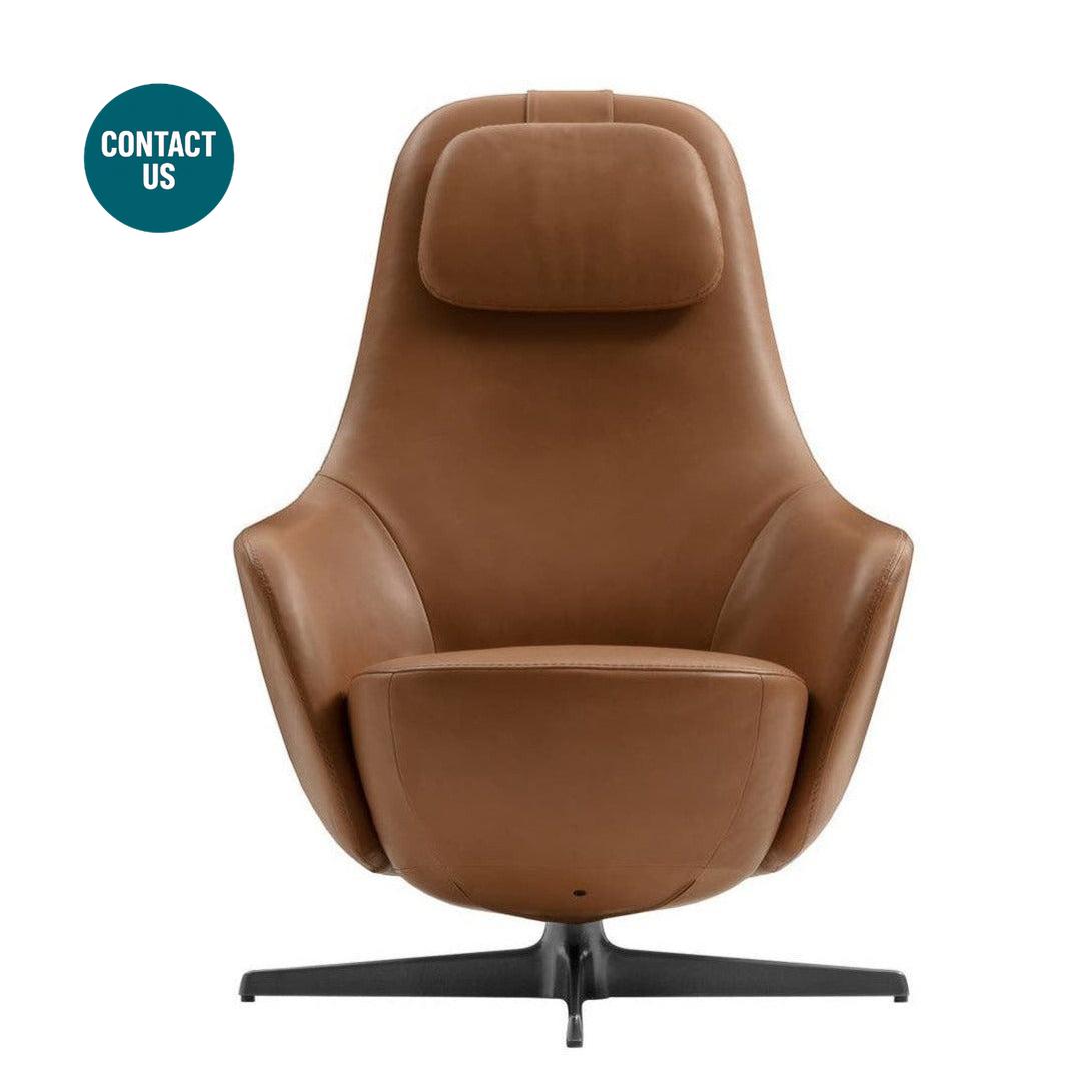 Harbor Laidback Armchair-B&B Italia-moderndesign.io