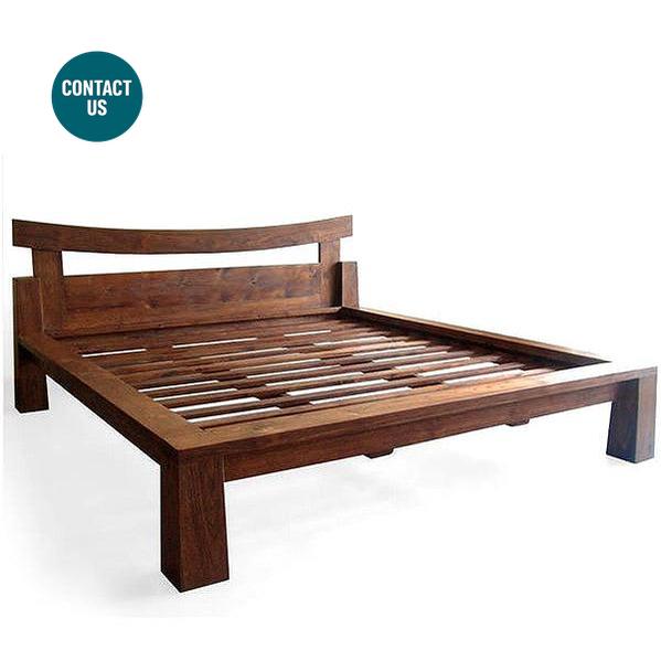 Horn (King) Bed Bed (without storage)-MYOWNBALI-moderndesign.io