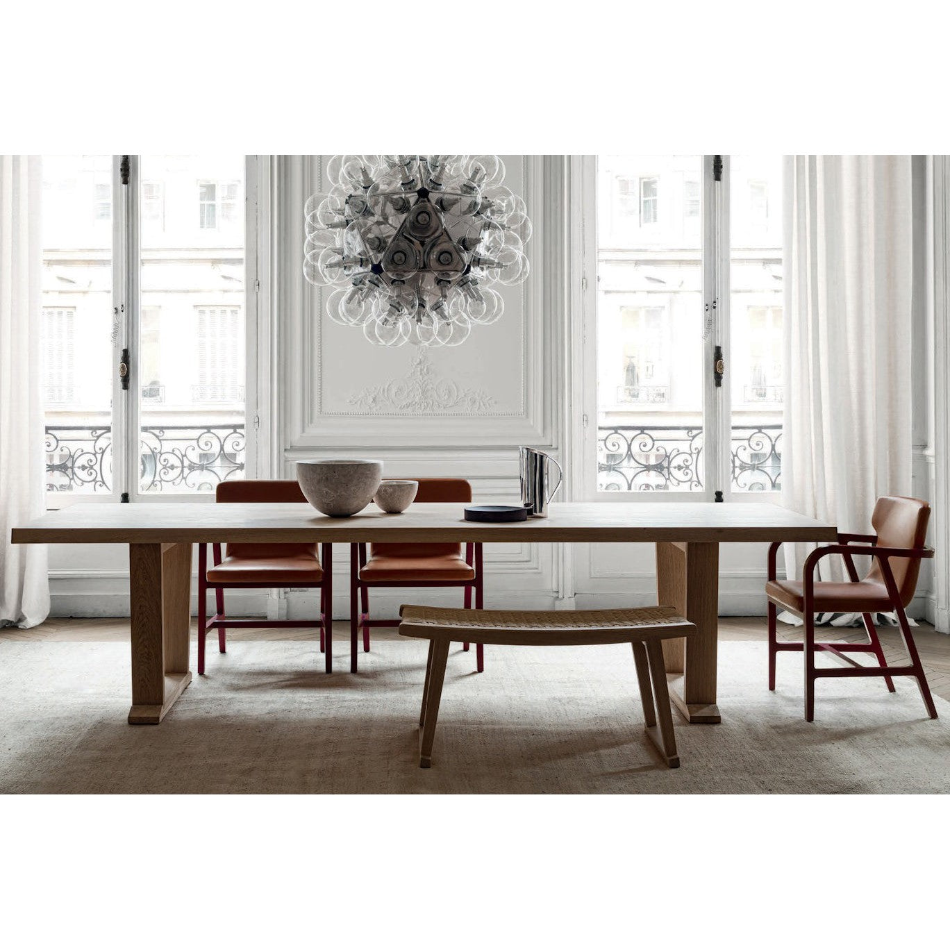 Intoto Dining Table (Rectangular)-Maxalto-moderndesign.io