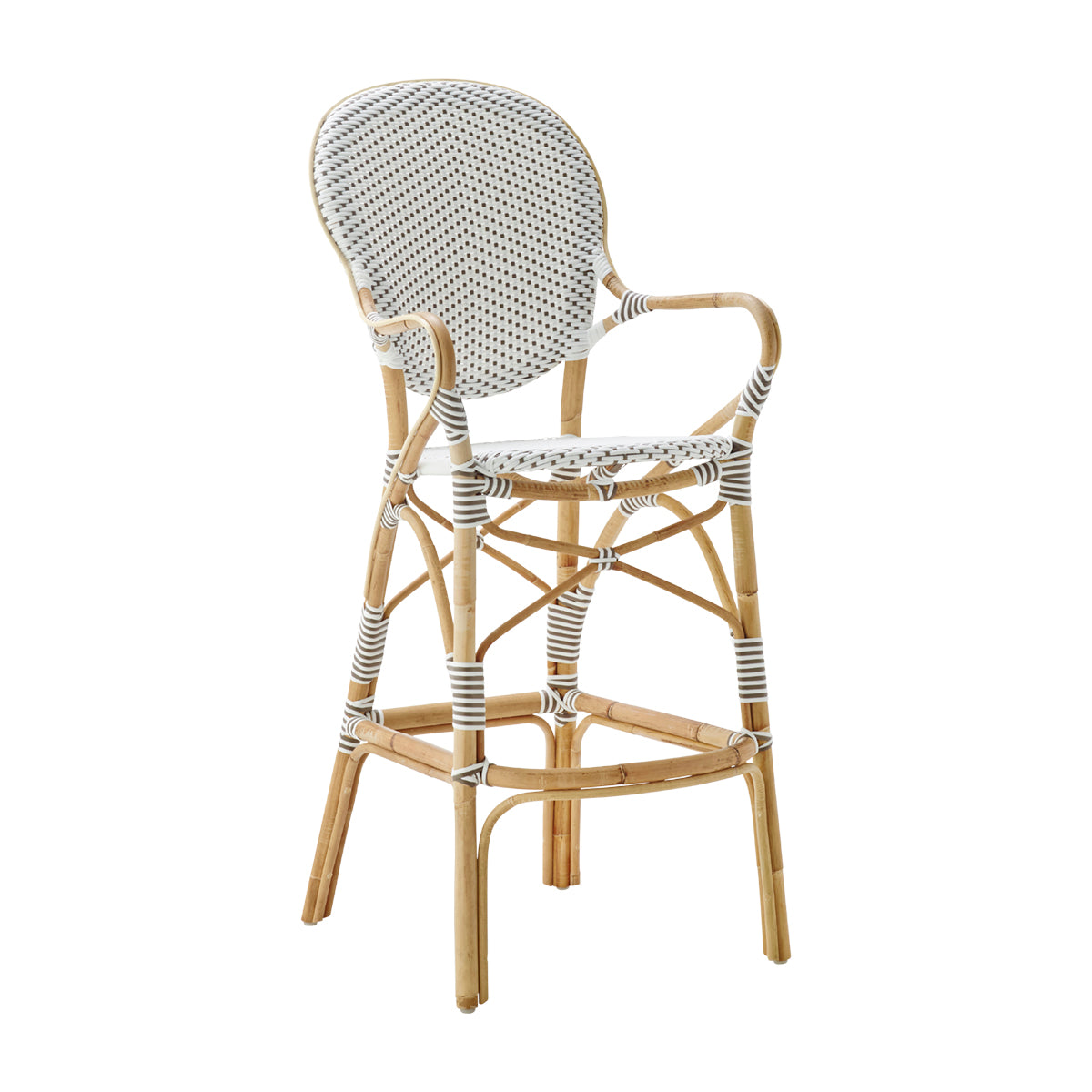 Isabell High Stool (With Arms)-Sika Design-moderndesign.io