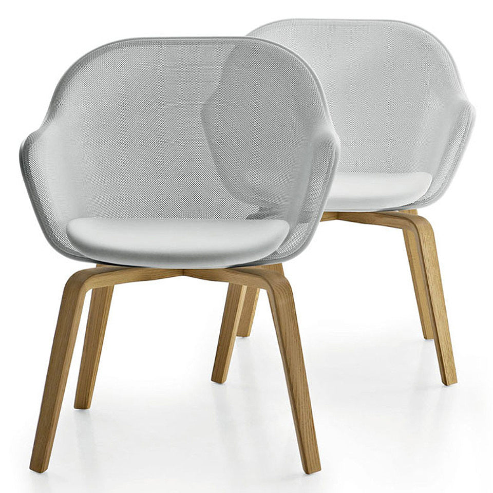 Iuta IU4L_C Dining Chair (With Arms)-B&B Italia-moderndesign.io