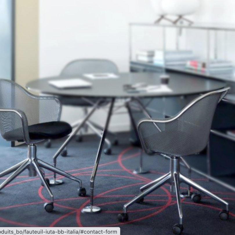 Iuta IU5 Office Desk Chair-B&B Italia-moderndesign.io