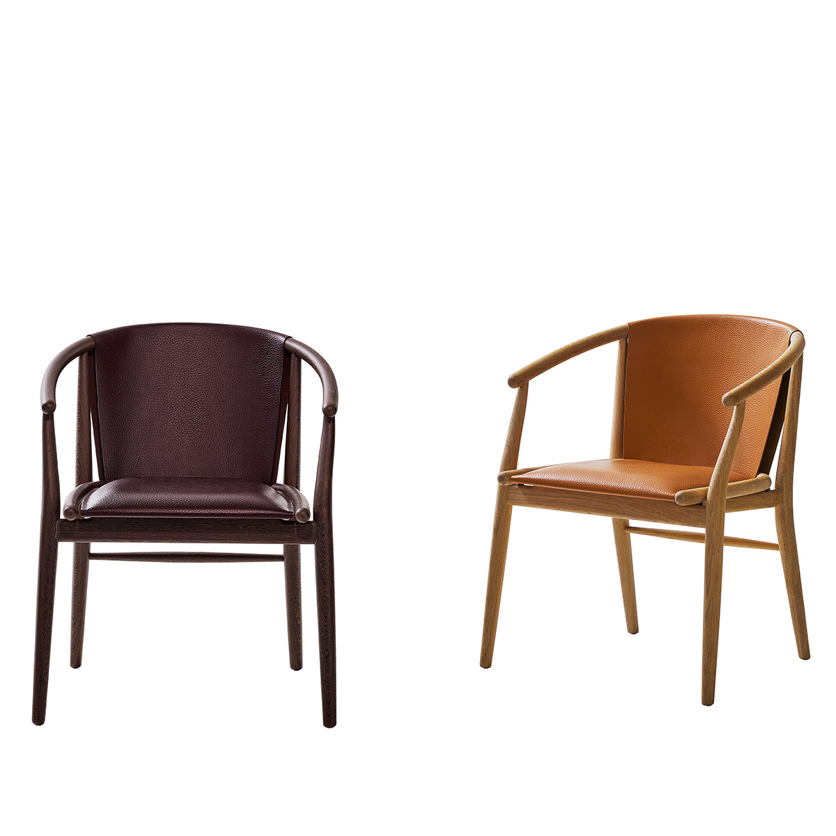 Jens SJ61B Dining Chair (With Arms)-B&B Italia-moderndesign.io