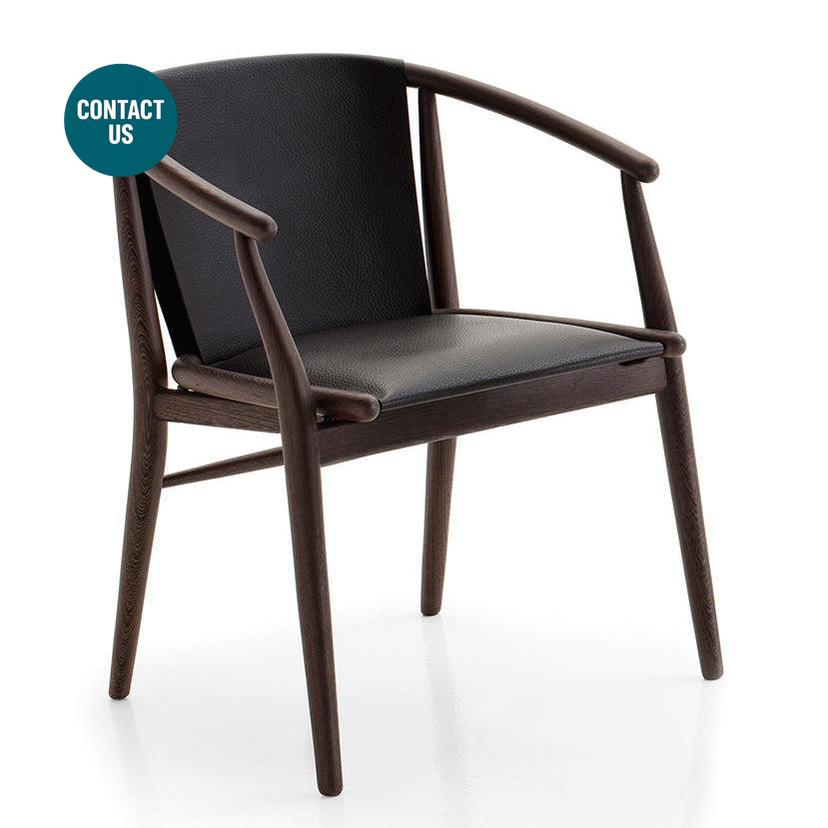 Jens SJ61B Dining Chair (With Arms)-B&B Italia-moderndesign.io