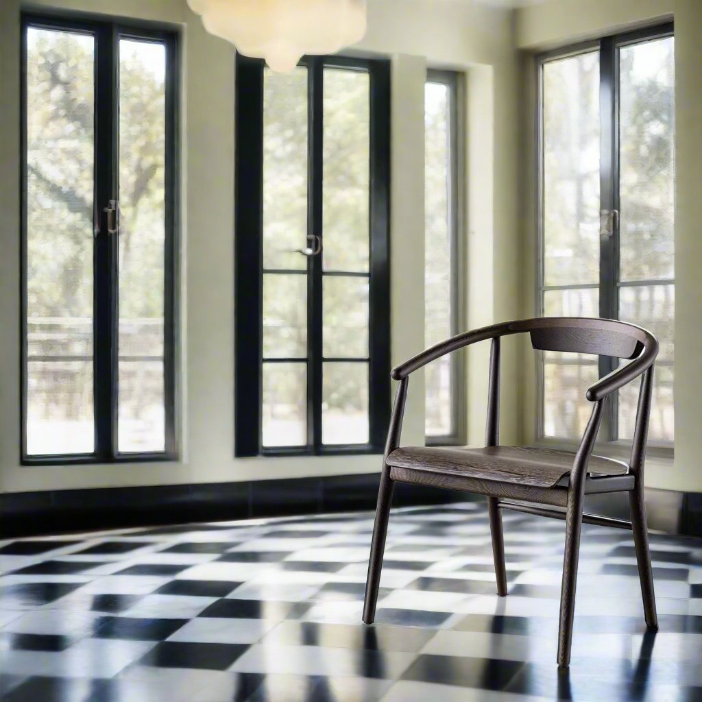 Jens SJ61L Dining Chair (With Arms)-B&B Italia-moderndesign.io