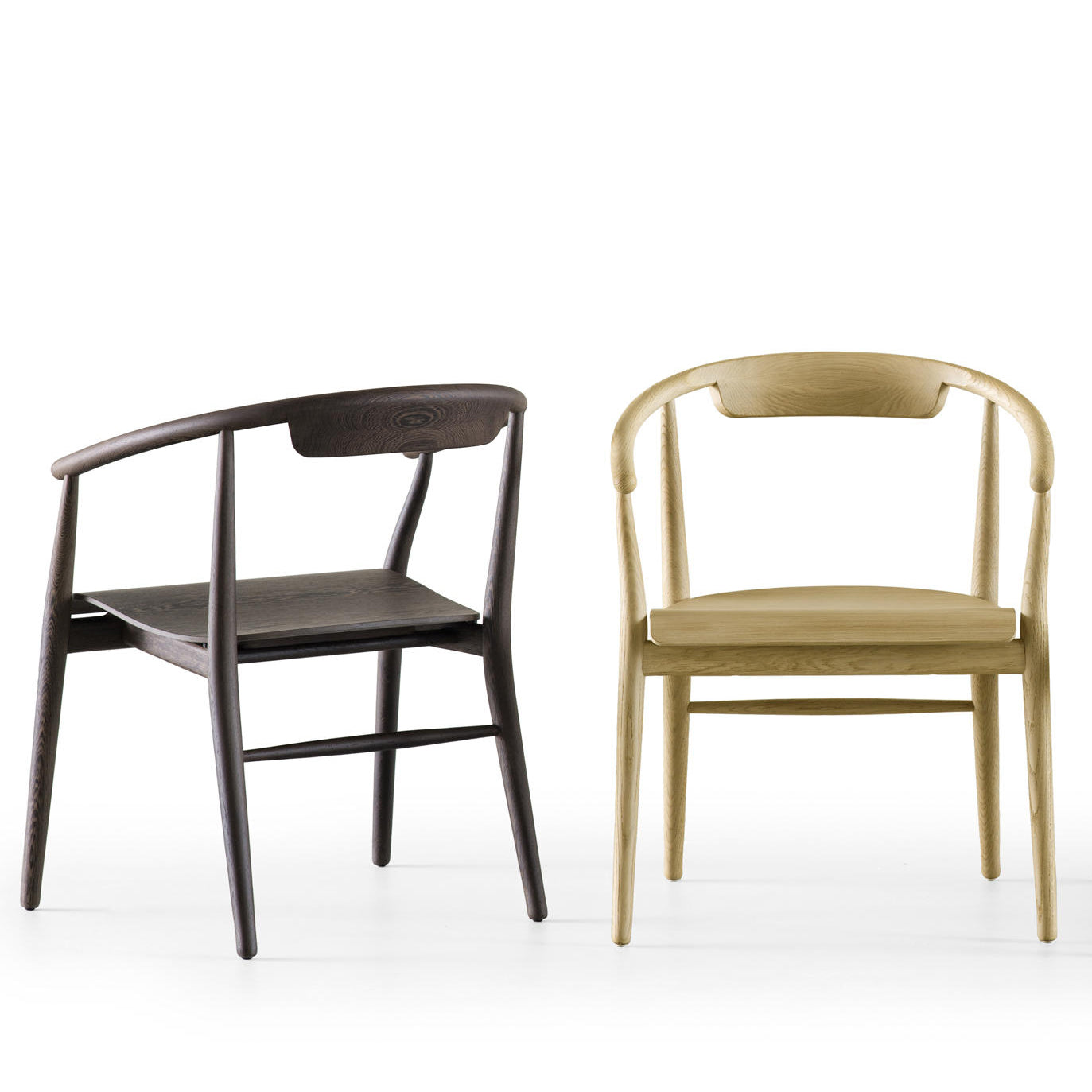 Jens SJ61L Dining Chair (With Arms)-B&B Italia-moderndesign.io