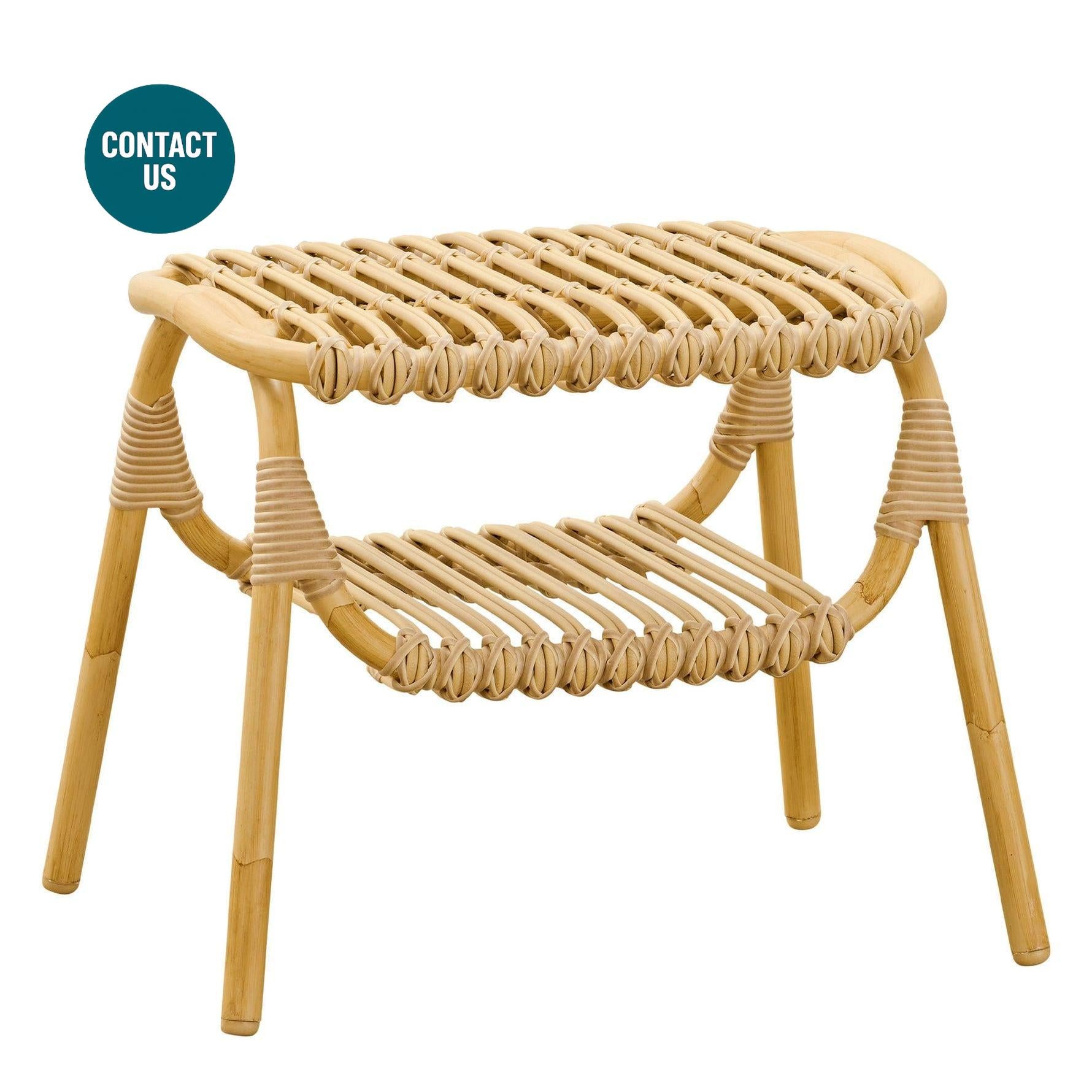 Jin Kuramoto Machiya Foot Stool-Sika Design-moderndesign.io