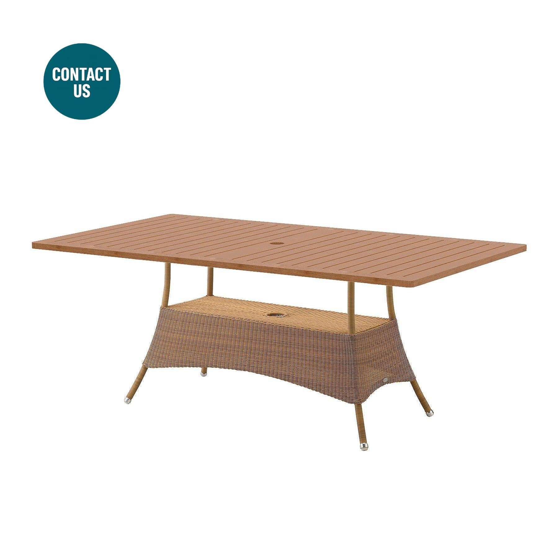 Lansing 5056 Dining Table (Rectangular)-Cane-Line-moderndesign.io