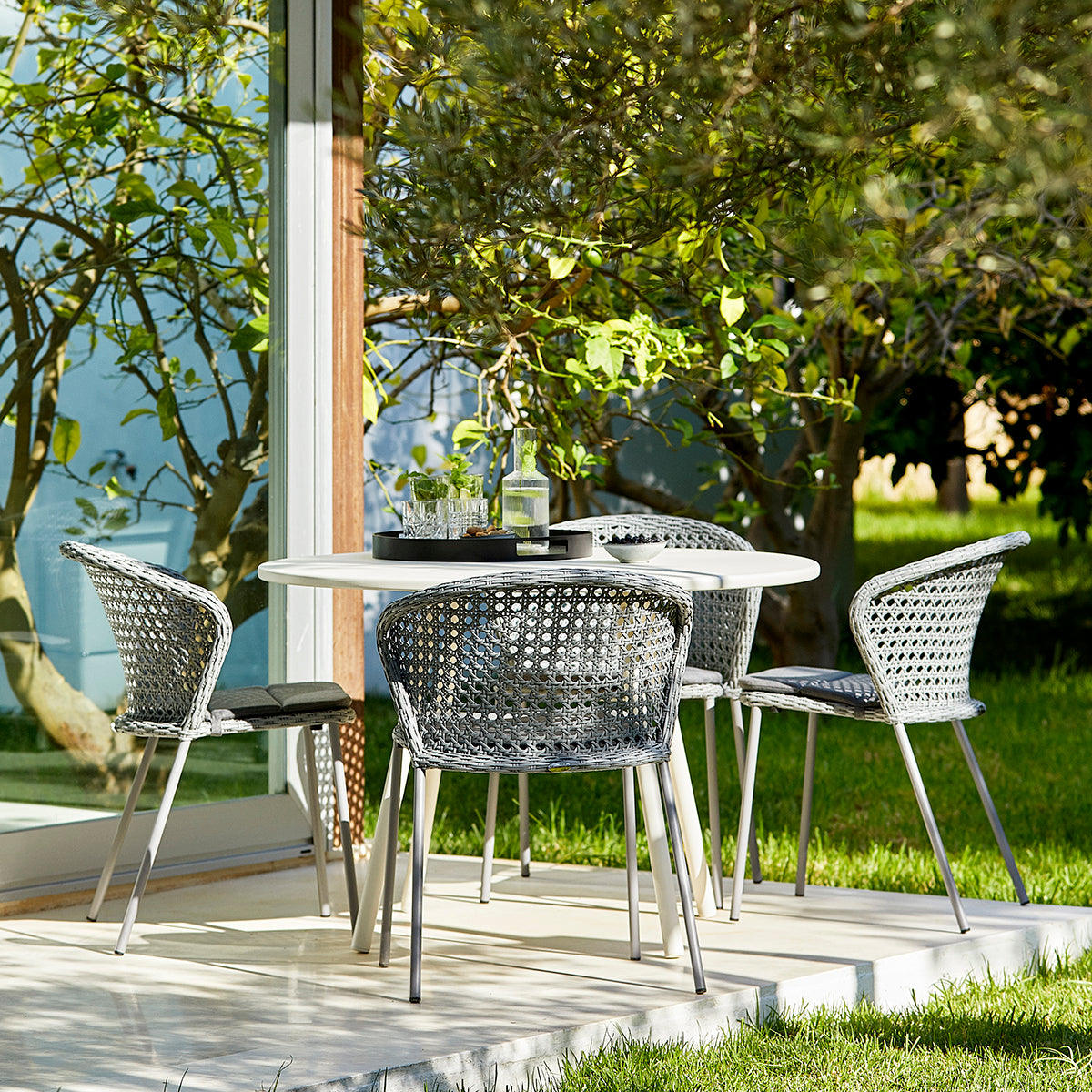 Lean 5410 Dining Chair (without arms)-Cane-Line-moderndesign.io