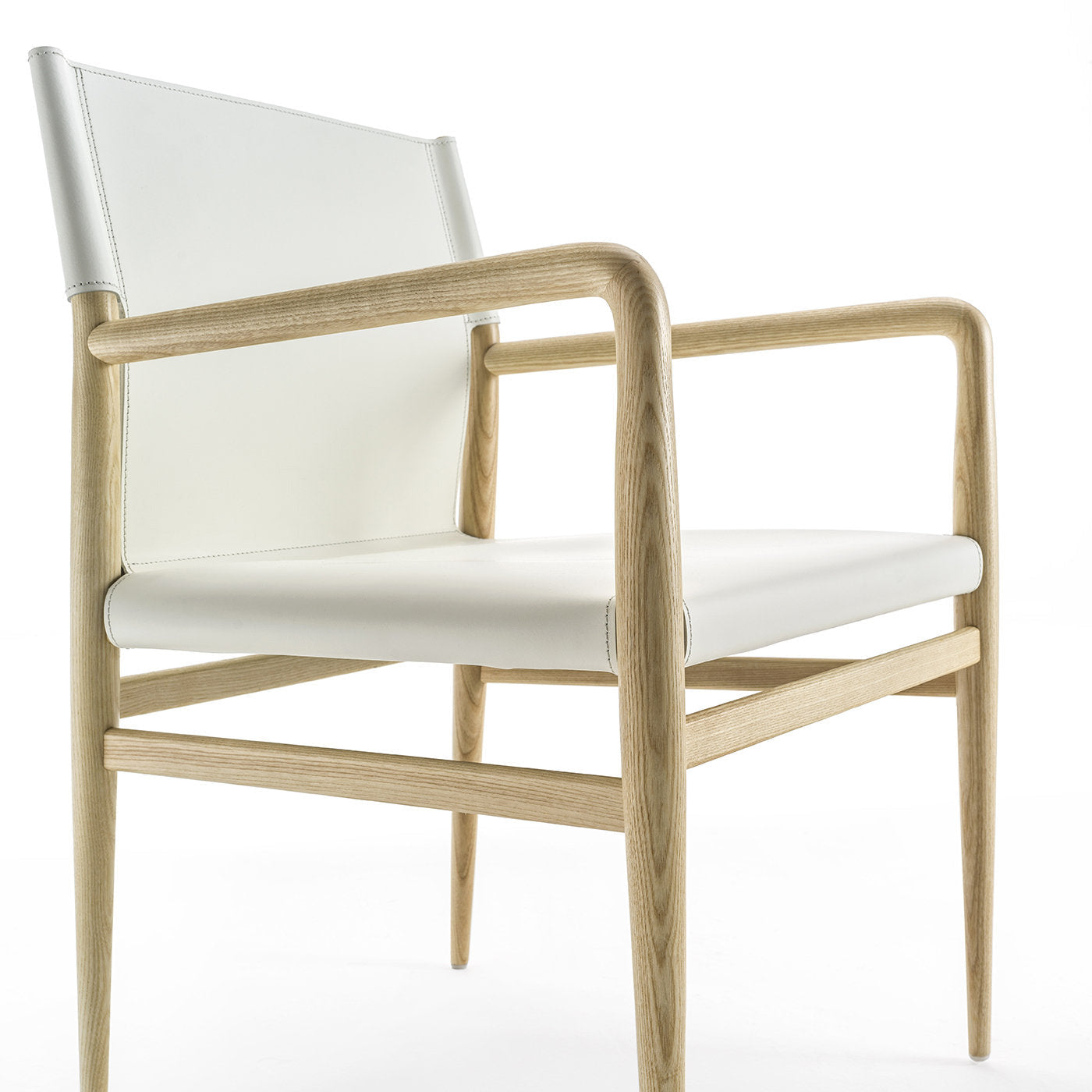 Ledermann Dining Chair (with arms)-Enrico Pellizzoni-moderndesign.io