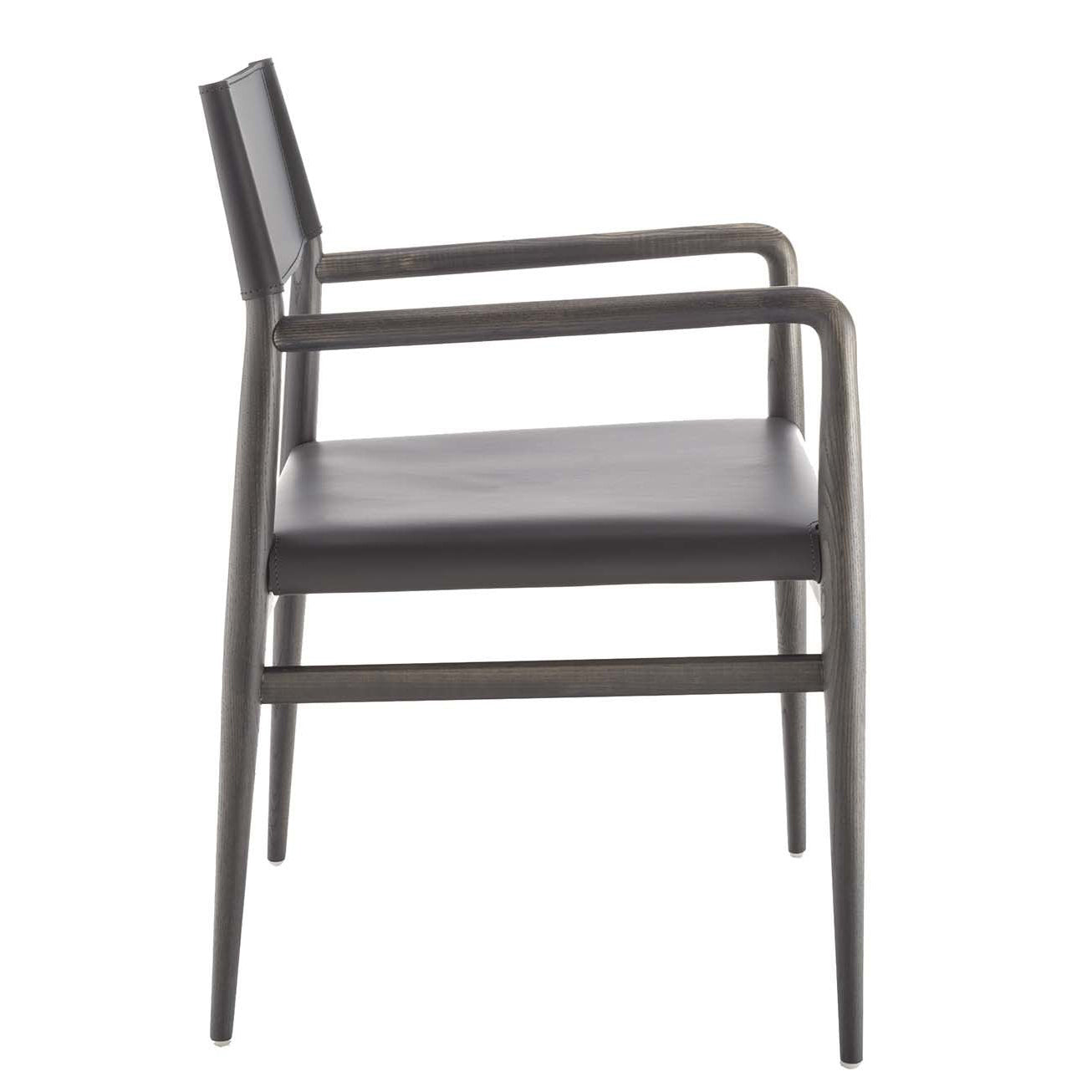 Ledermann Dining Chair (with arms)-Enrico Pellizzoni-moderndesign.io