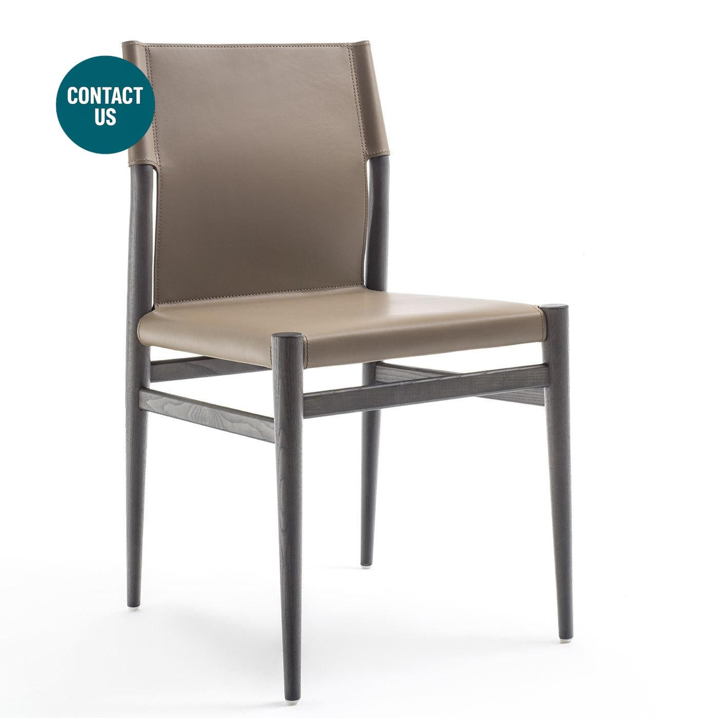 Ledermann Dining Chair (without arms)-Enrico Pellizzoni-moderndesign.io