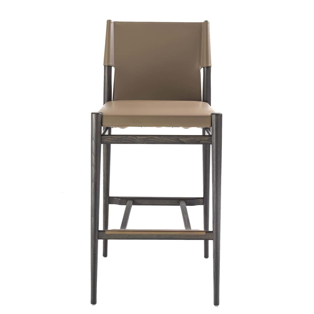 Ledermann High Stool (without arms)-Enrico Pellizzoni-moderndesign.io