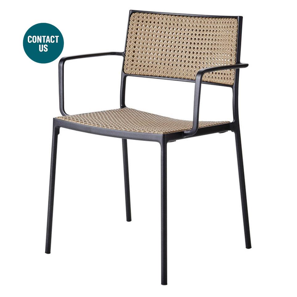 Less 11430 Dining Chair (with arms)-Cane-Line-moderndesign.io