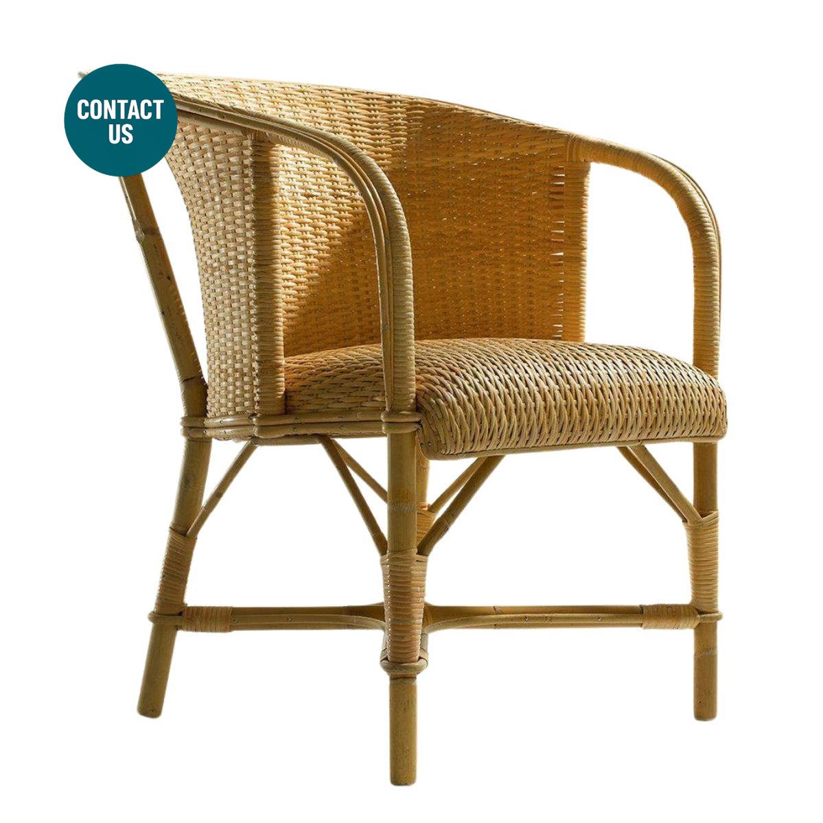 Lisippo Dining Chair (With Arms)-Bonacina 1889-moderndesign.io