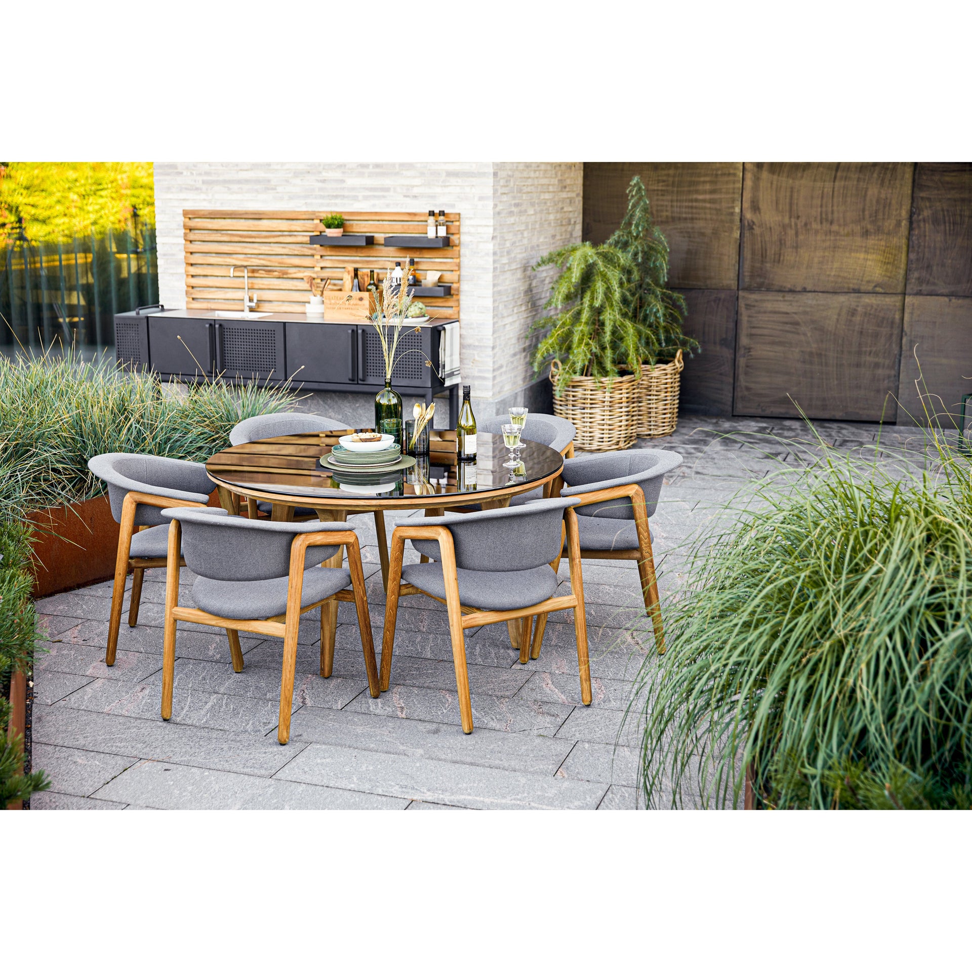 Luna 54050 Dining Chair (with arms)-Cane-Line-moderndesign.io