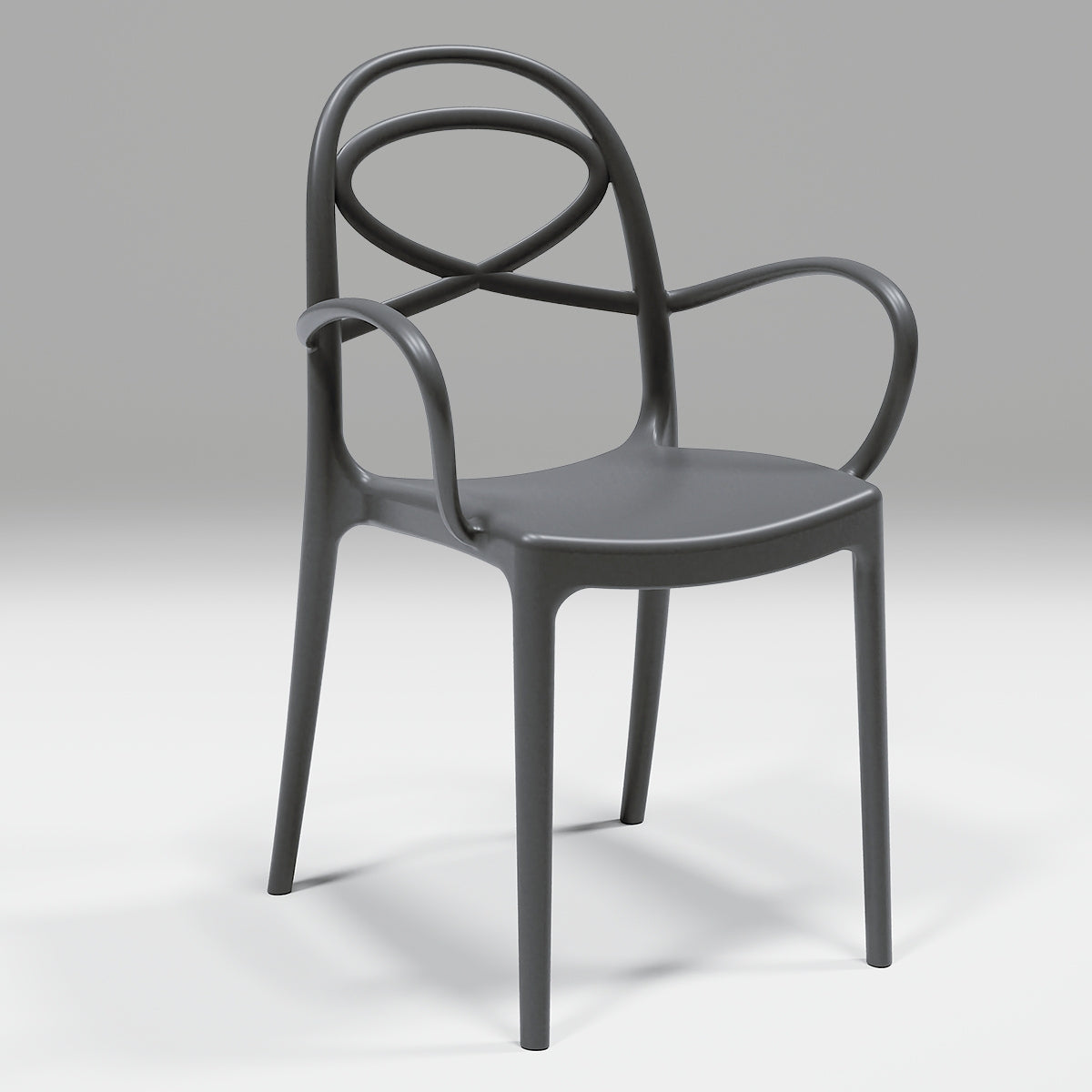 Luna Dining Chair (with arms)-Eurosedia-moderndesign.io